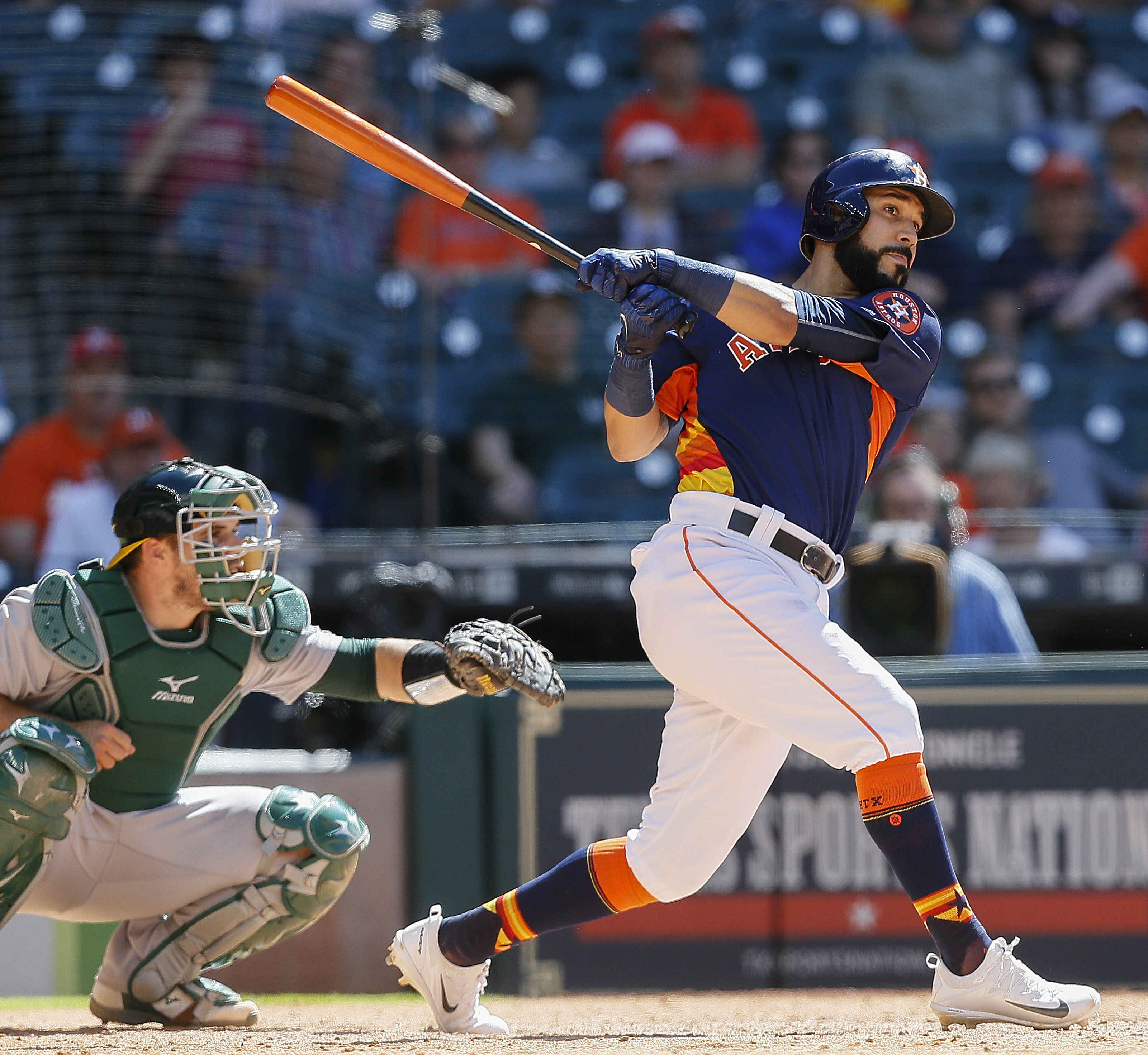23 Jun, 2015: Houston Astros shortstop (9) Marwin Gonzalez on the field  during batting practice before a game against the Los Angeles Angels of  Anaheim played at Angel Stadium of Anaheim. (Icon
