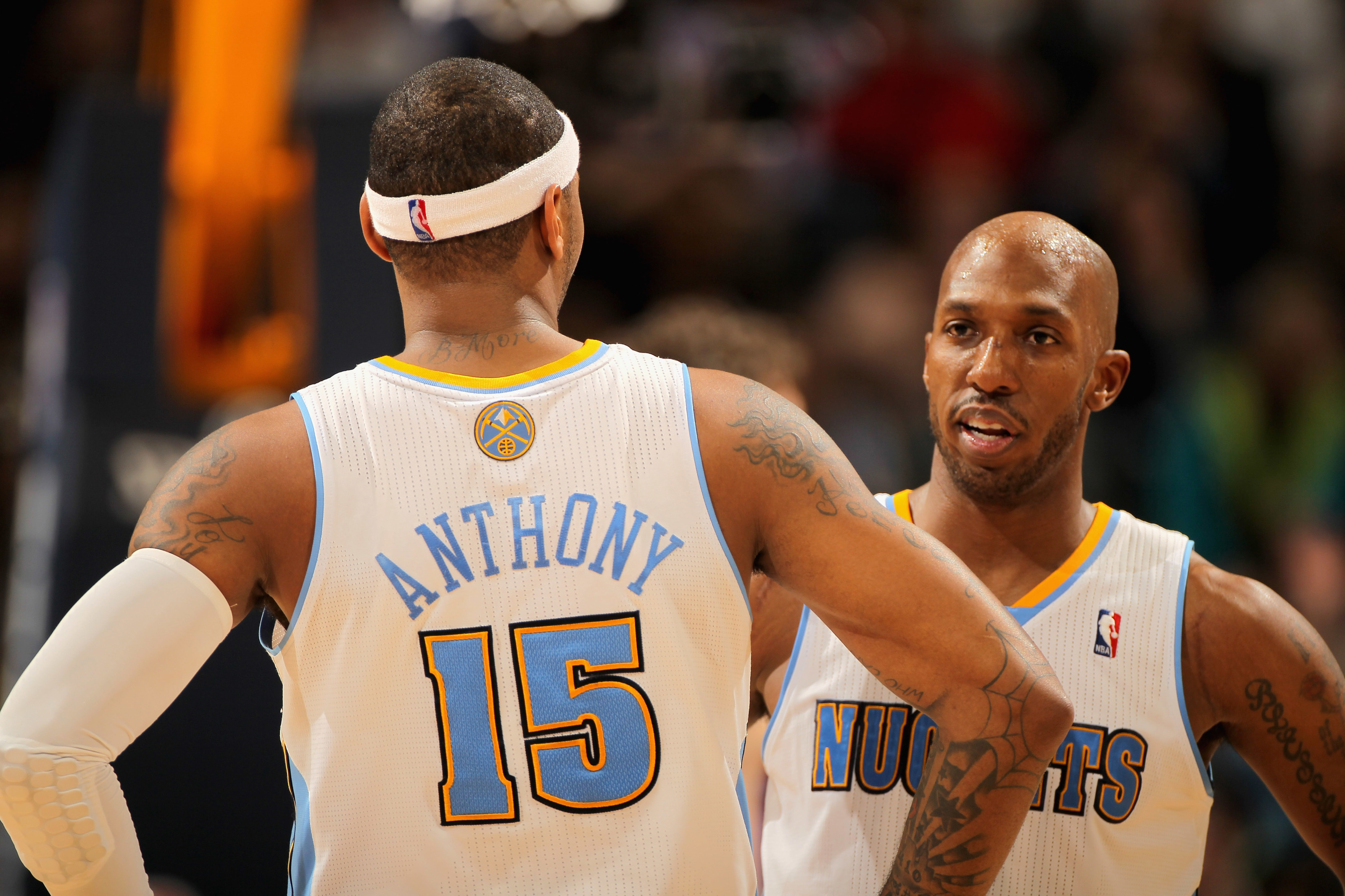 Carmelo Anthony wants his jersey retired with the Denver Nuggets