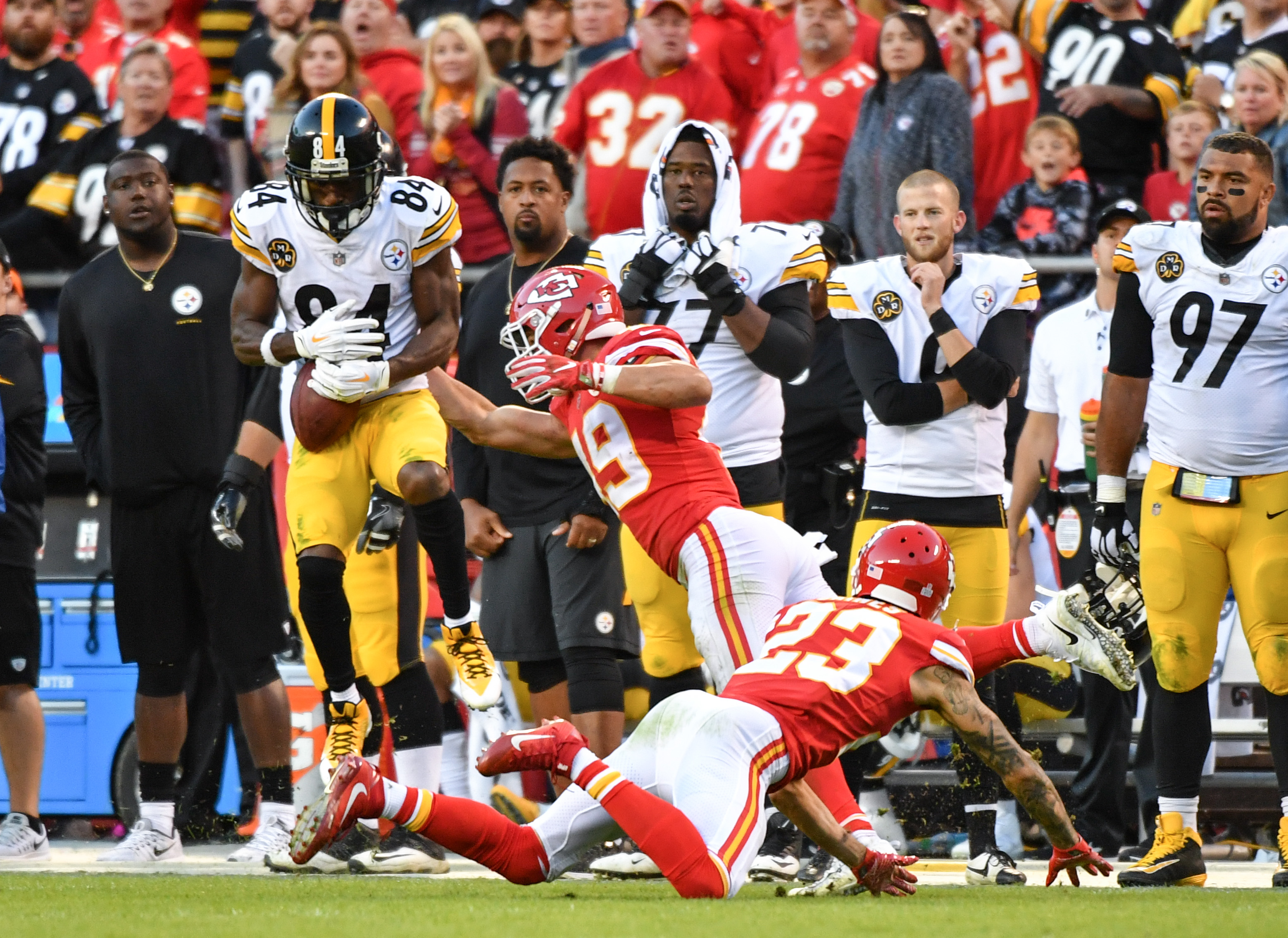 pittsburgh steelers at kansas city chiefs