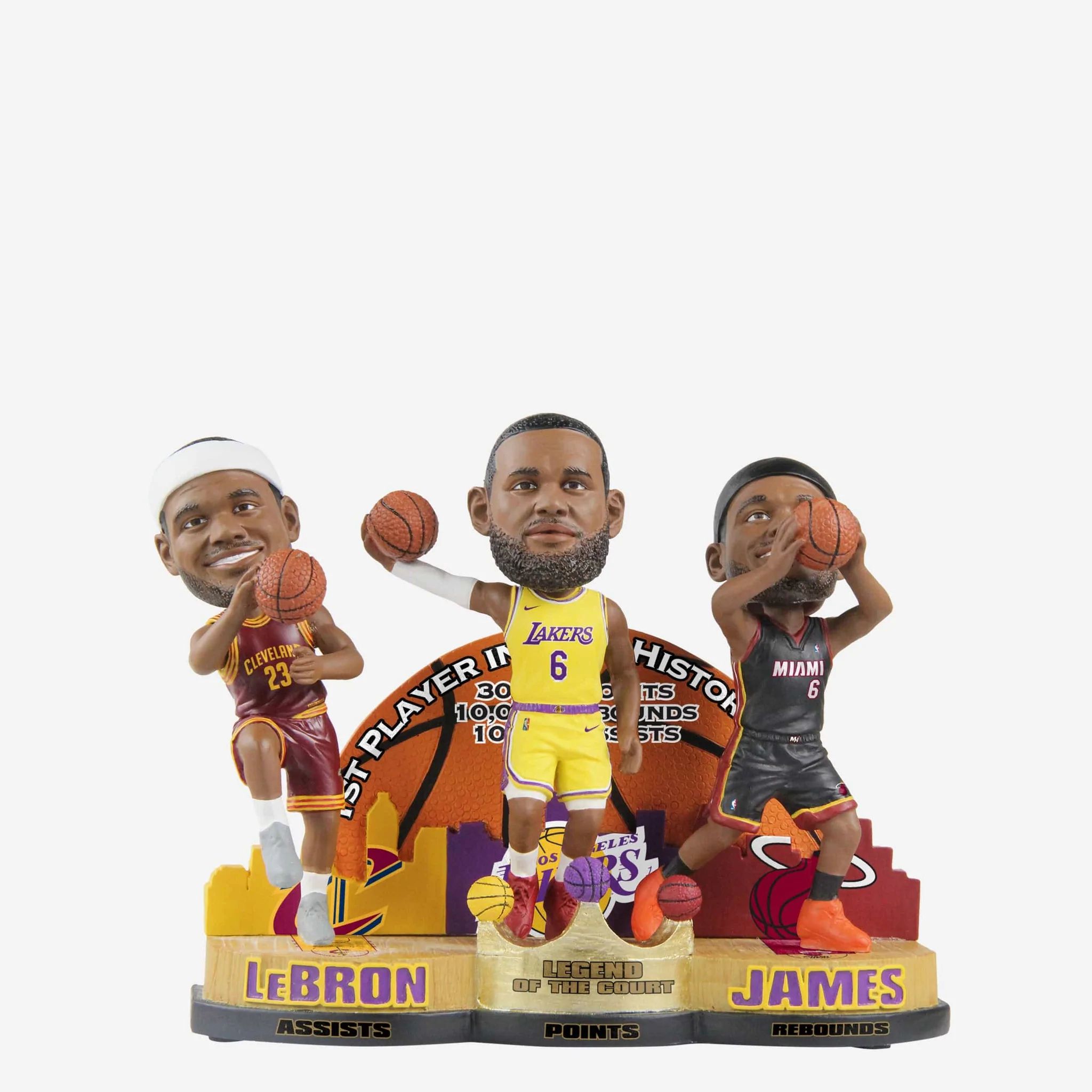 LeBron James Cleveland Cavaliers Baller - Black Jersey Bobblehead NBA at  's Sports Collectibles Store