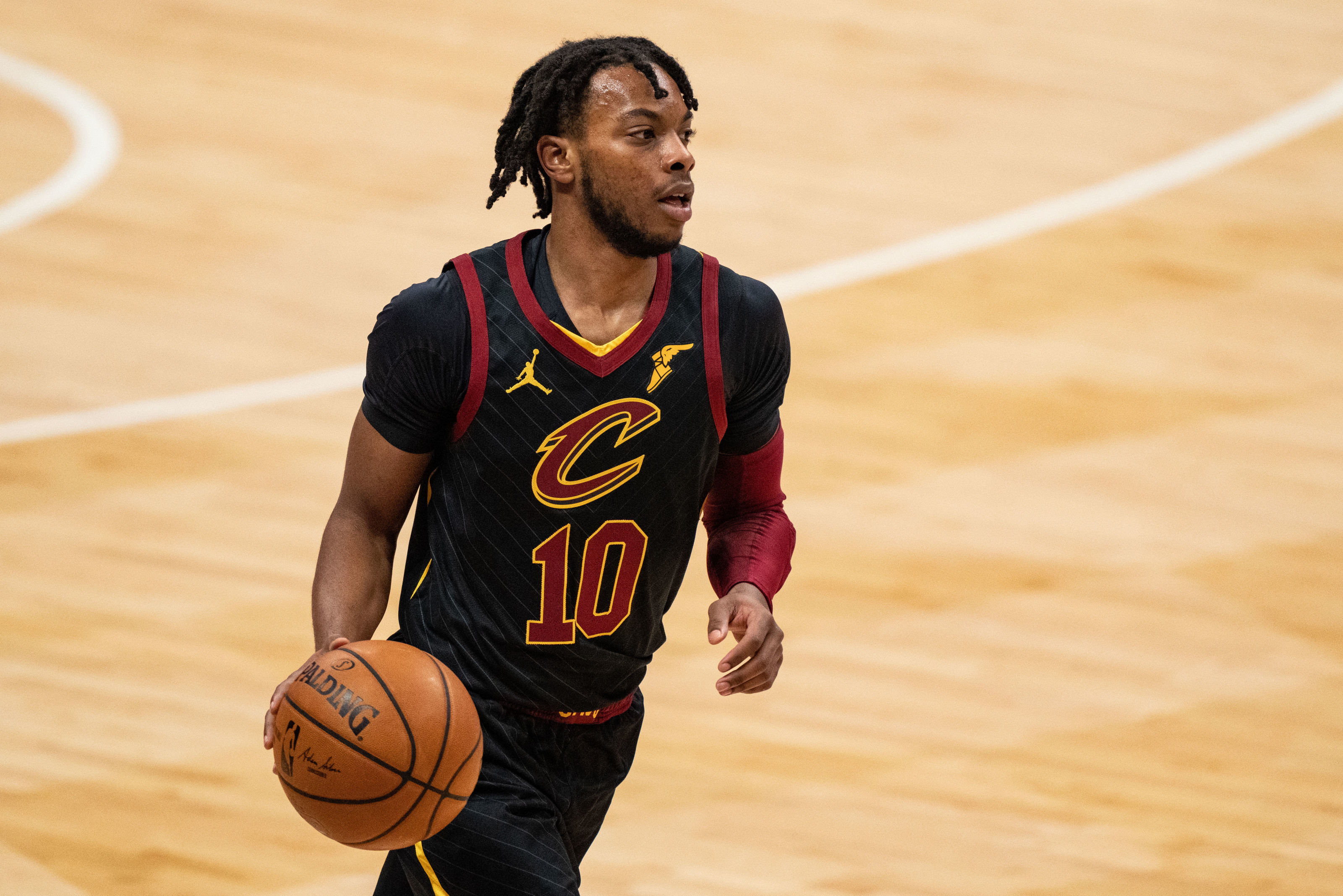 Darius Garland - Cleveland Cavaliers - Kia NBA Tip-Off 2021 - Game-Worn  Icon Edition Jersey - Recorded a Double-Double