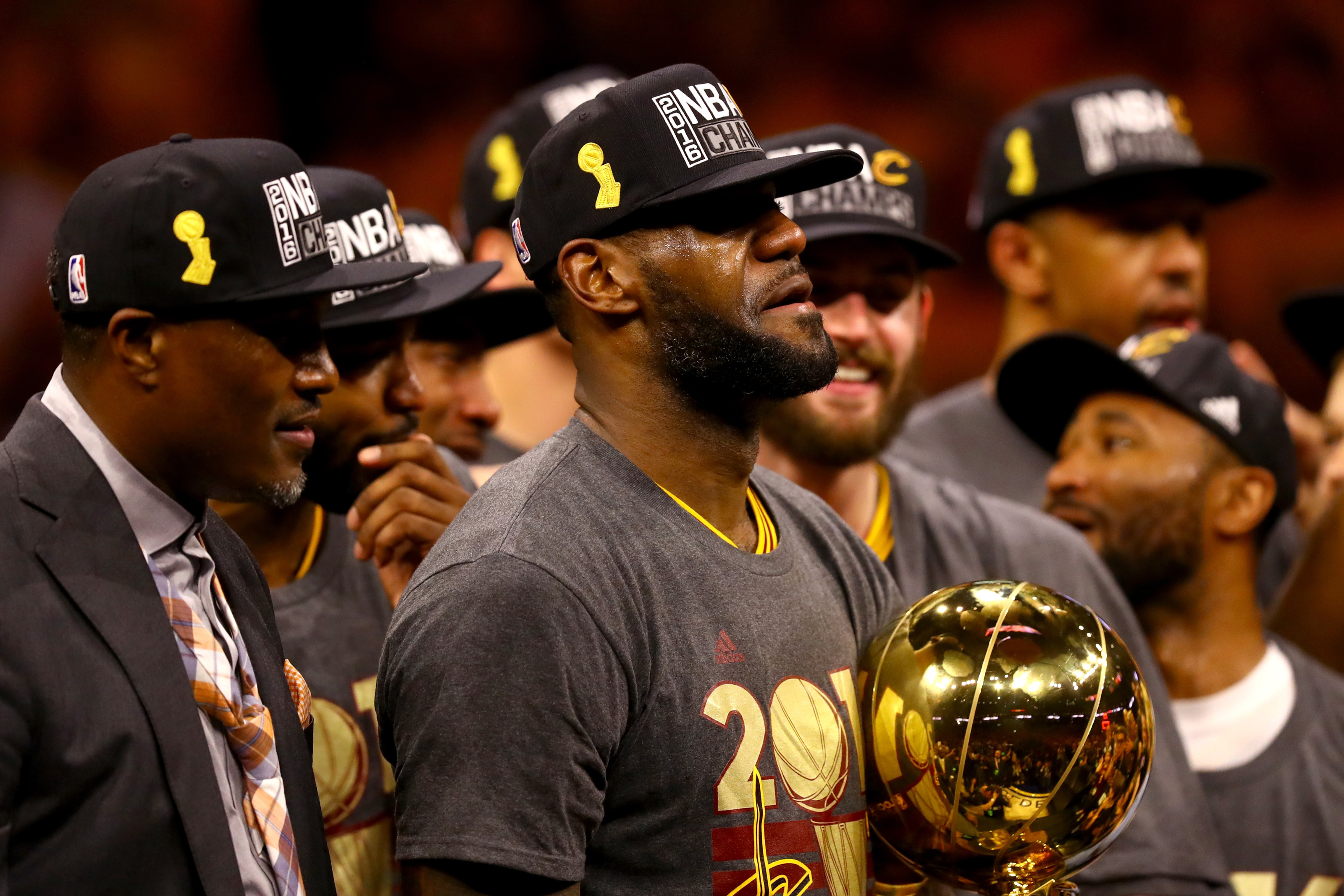 Cleveland Cavaliers win first NBA title