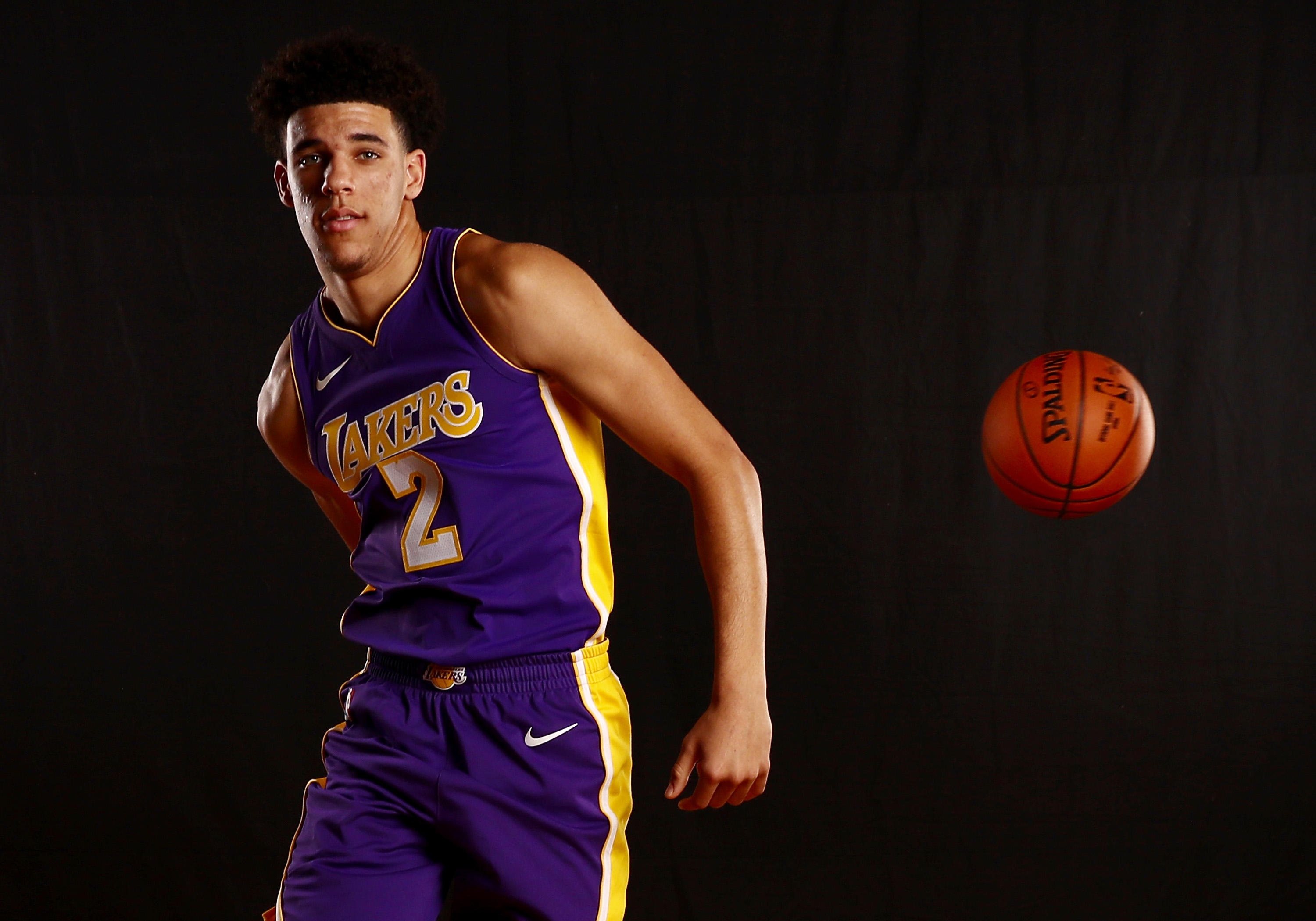 Austin Reaves of the Los Angeles Lakers poses for a portrait during News  Photo - Getty Images