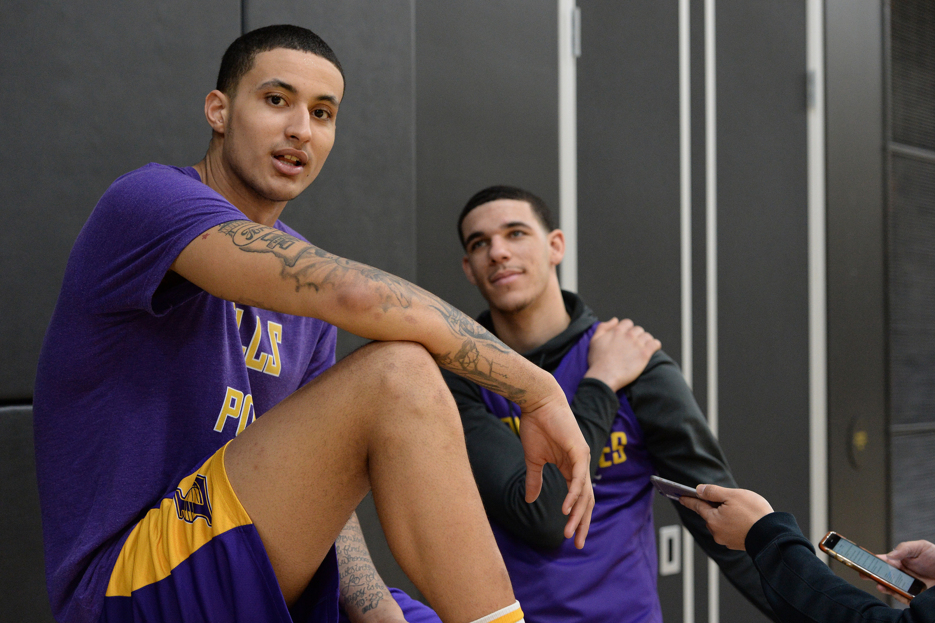 Kuzma: I wouldn't get many shots with Lonzo, LaMelo Ball on Lakers