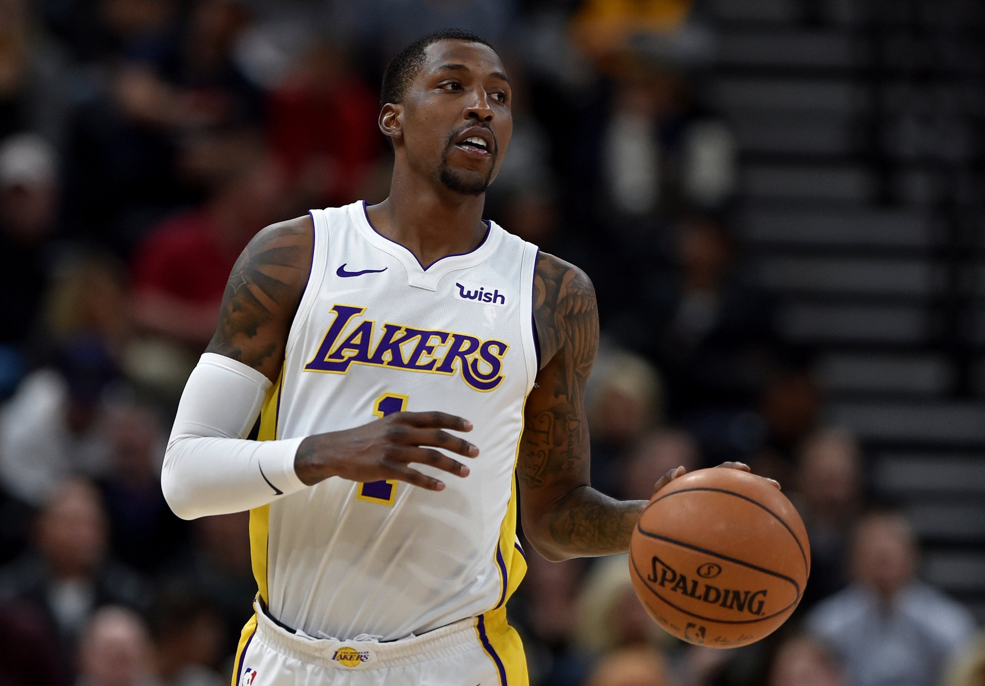 Lakers support Kentavious Caldwell-Pope through shooting struggles – Orange  County Register