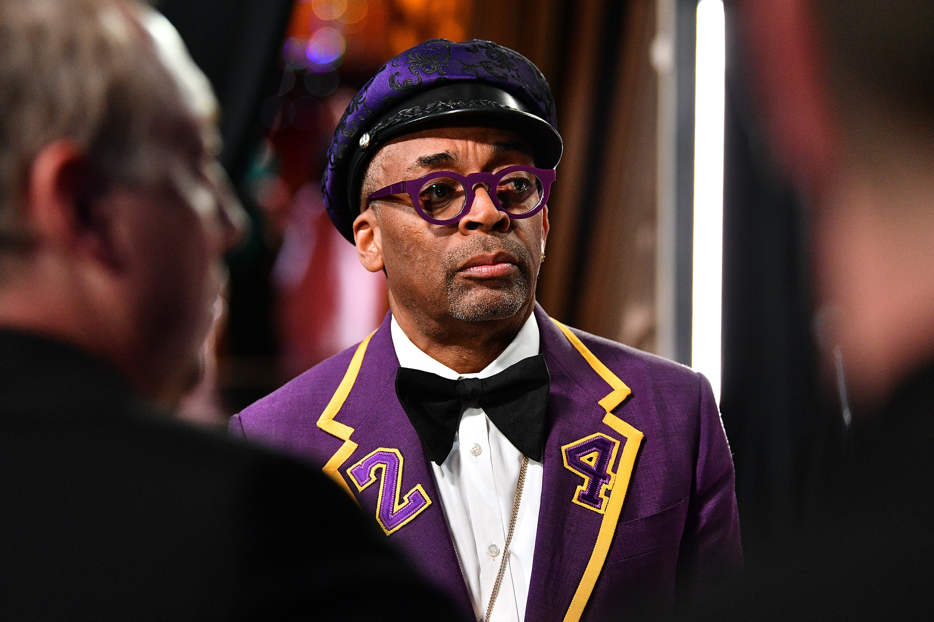 Spike Lee's Outfit at Last Night's Knicks Game is Something to