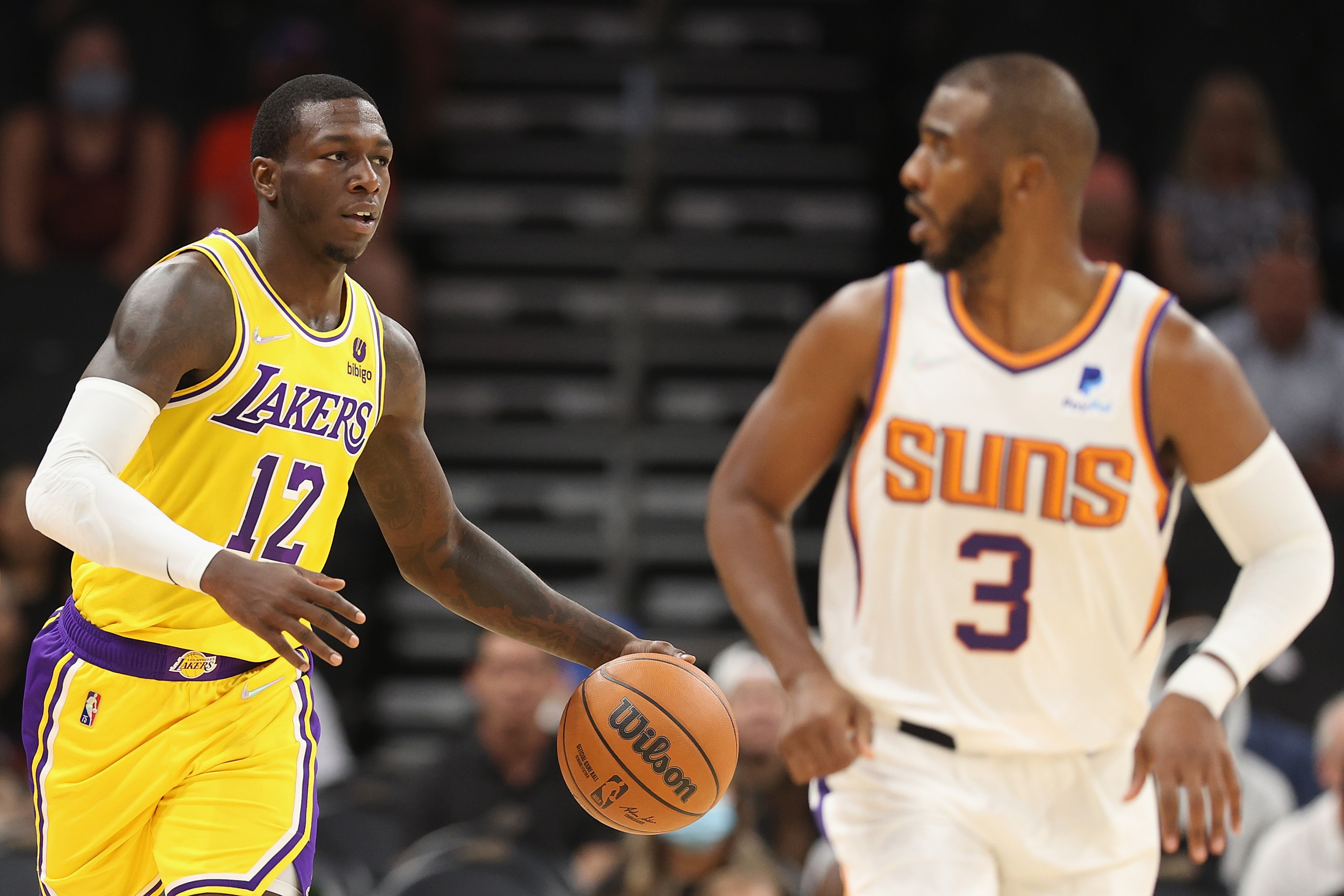 TRADE ALERT🚨The Los Angeles Lakers are finalizing a trade sending guard Kendrick  Nunn and three second-round picks to the Washington…