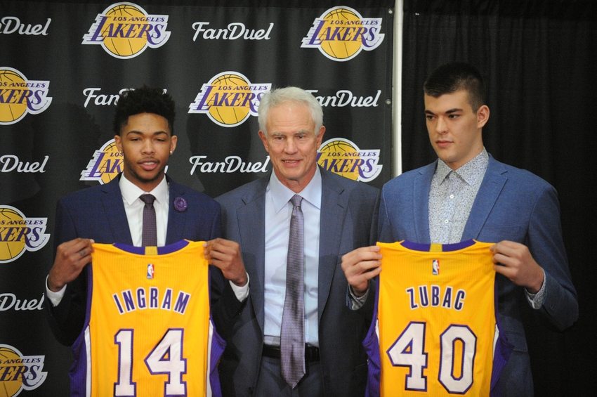 Lakers Introduce Jordan Clarkson