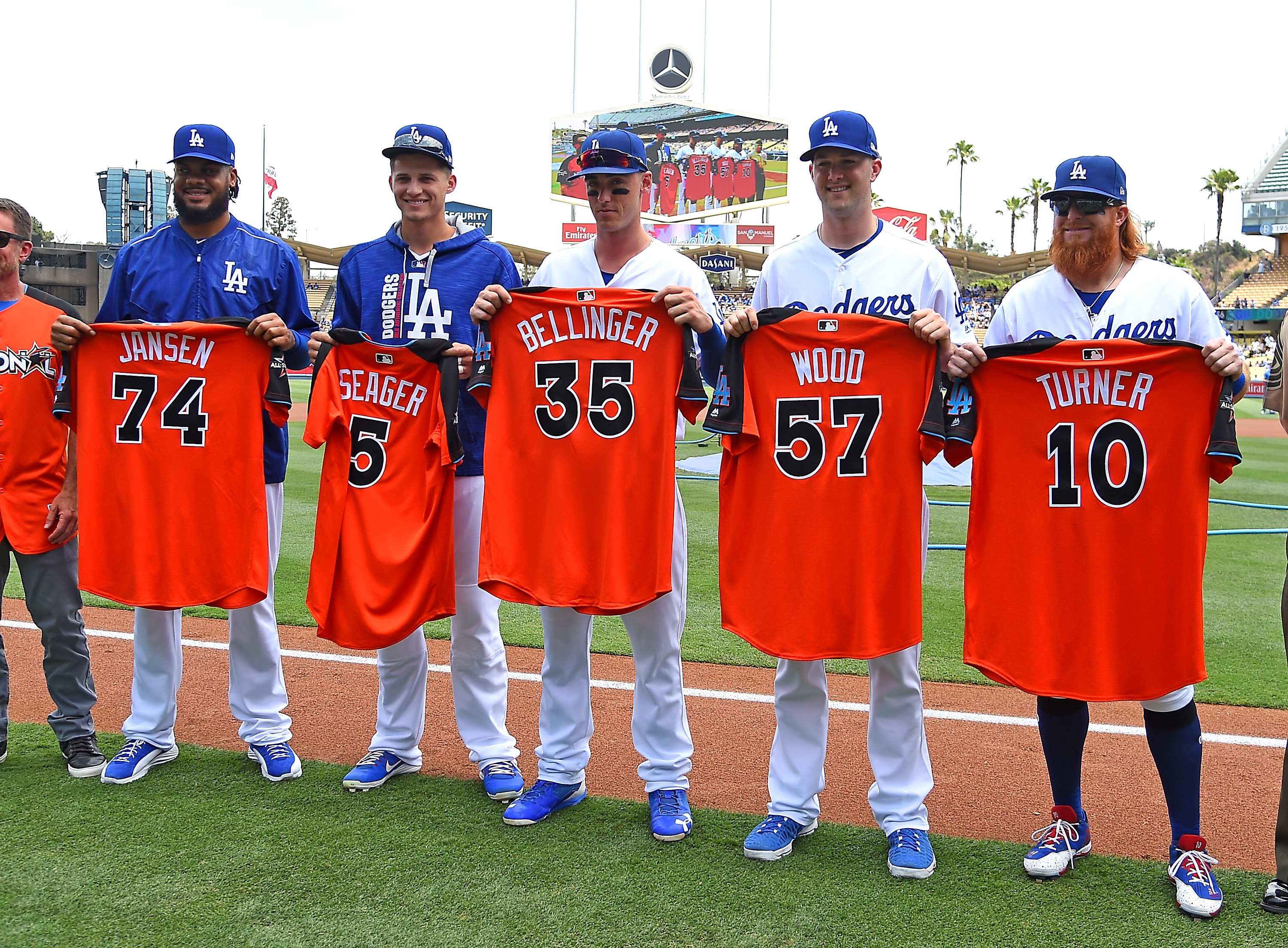 Los Angeles Dodgers on X: Looking good in those @redturn2 jerseys  presented by @goldenroadbrew!  / X