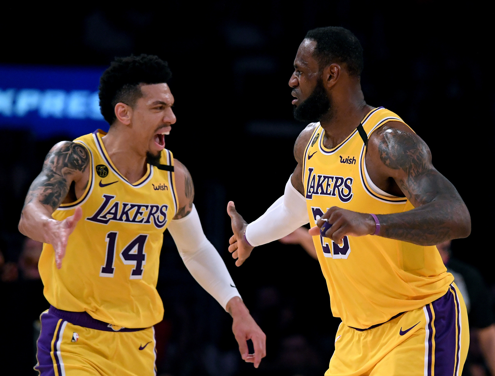 Q 🏀 on X: Danny Green recently teased a black Lakers jersey coming soon,  so I thought I'd make up my own concept for a new edition of Hollywood  Nights! LMK what