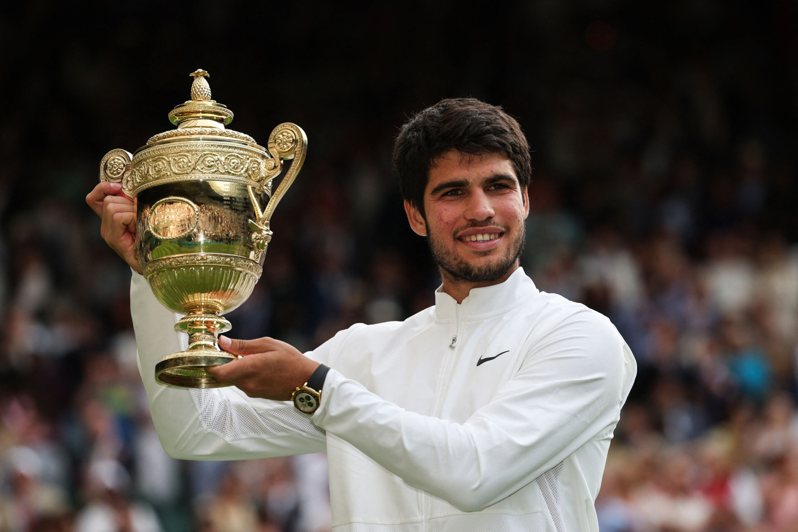Is Carlos Alcaraz the luxury fashion world's new tennis darling? The  Wimbledon champ has bagged millions at just 20 and endorses Louis Vuitton  and Calvin Klein – but grew up in a