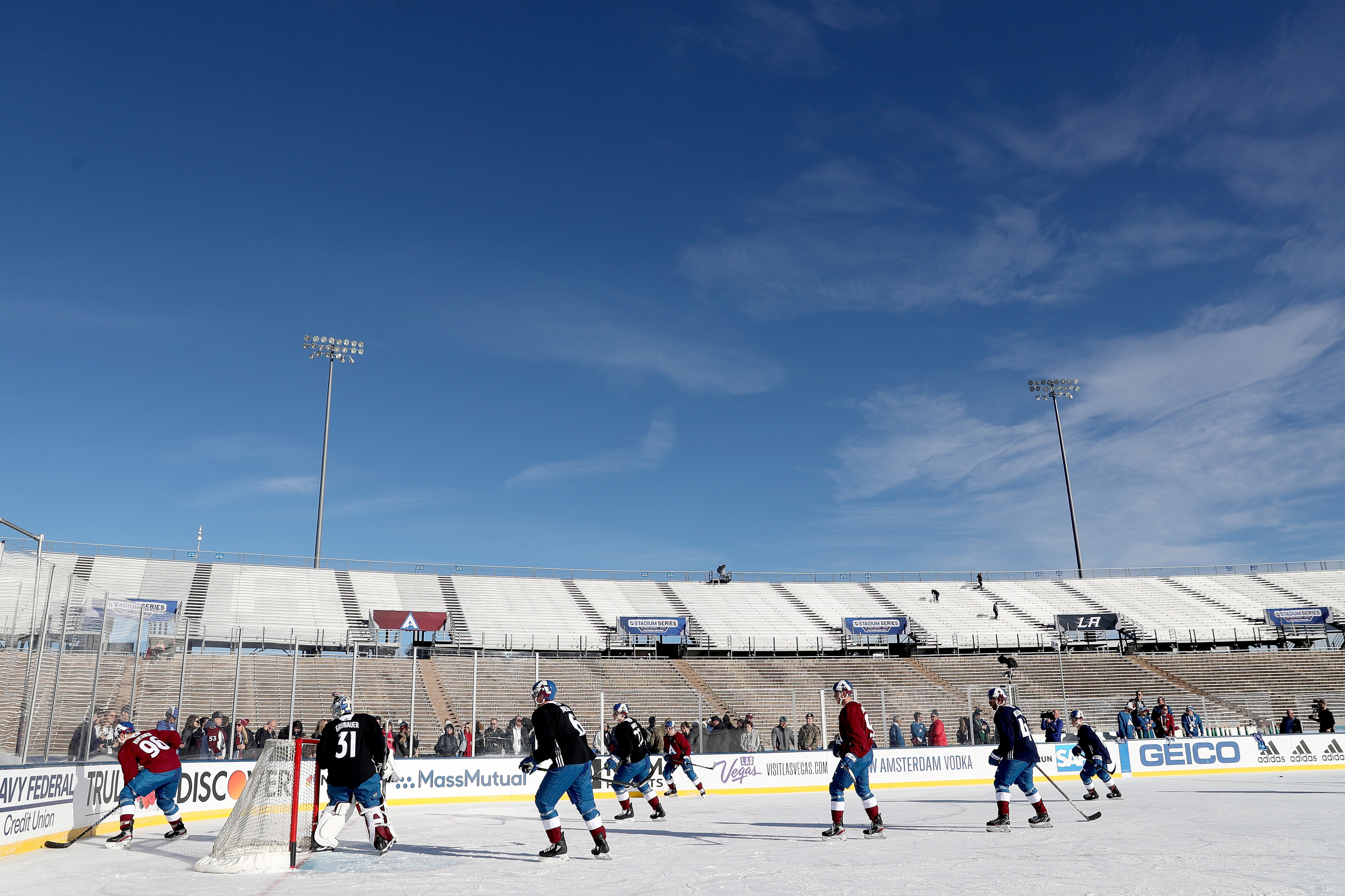 Colorado Avalanche Host LA Kings for Stadium Series Game