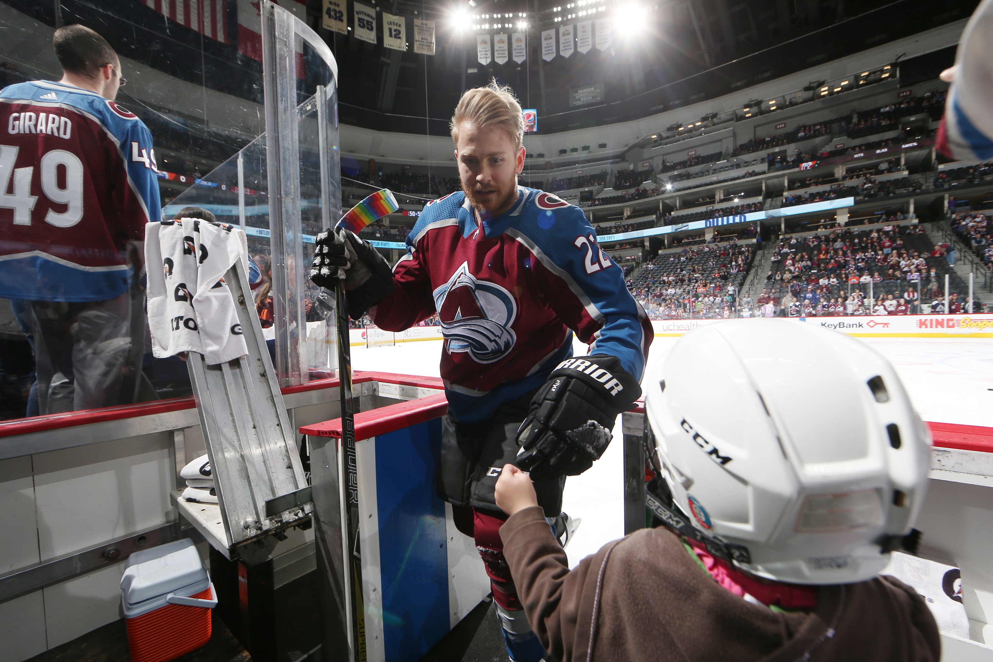 A general view of the Colorado Avalanche locker room prior to the News  Photo - Getty Images
