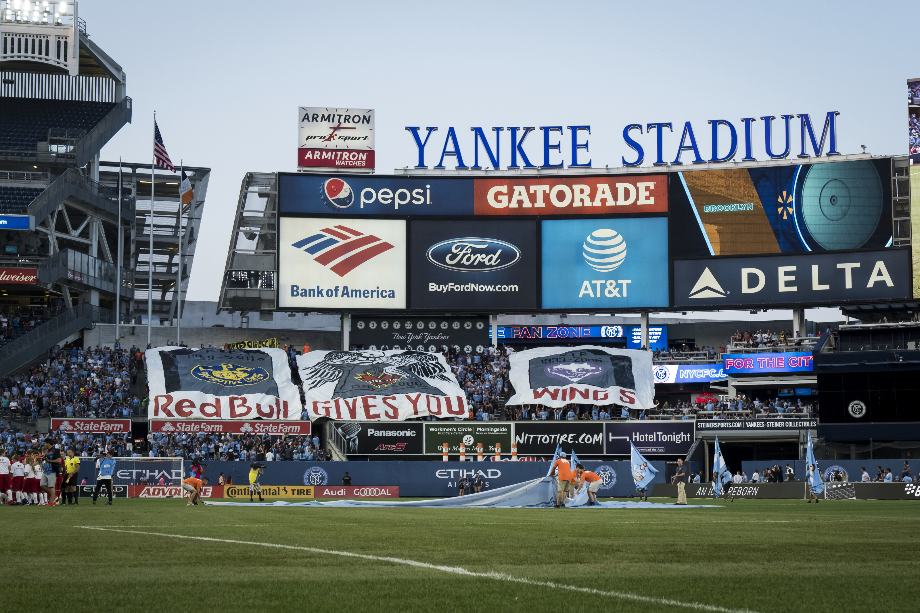 Report: New MLS team New York City F.C. to play home games in Yankee Stadium  for 3 years