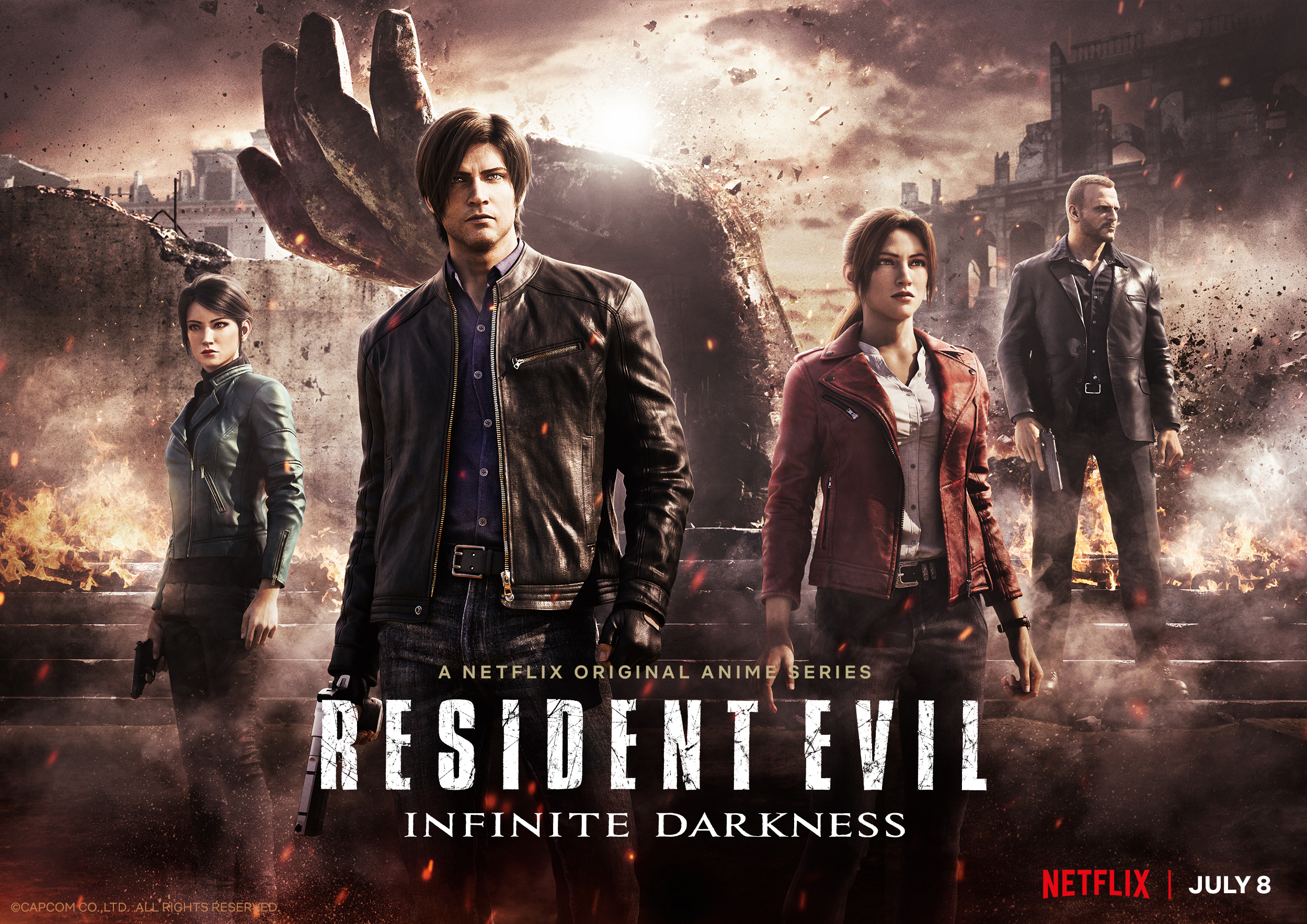 Netflix Best Anime Shows Resident Evil Yasuke More