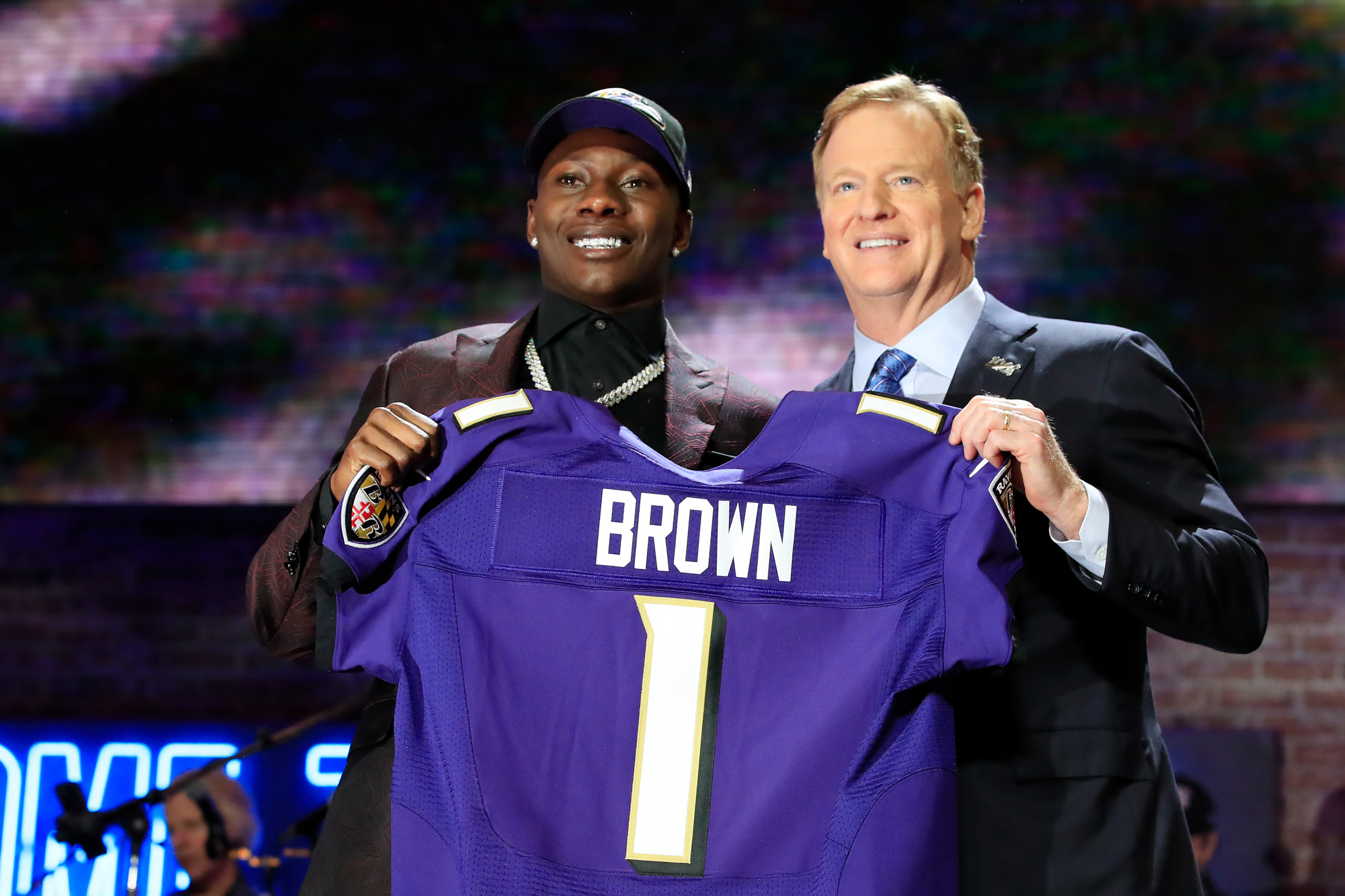 Baltimore Ravens: Pick grade for WR Marquise Brown