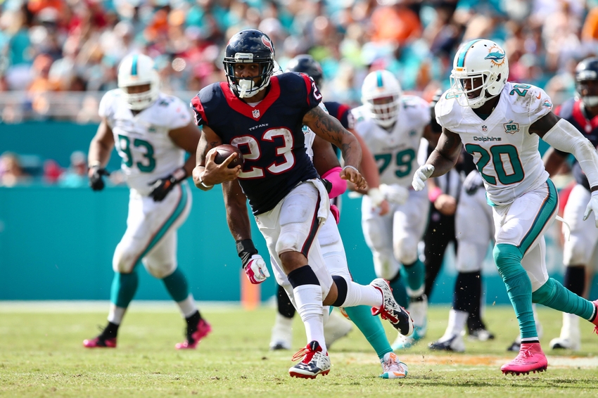 Miami Dolphins: Arian Foster Would Be a Good Signing