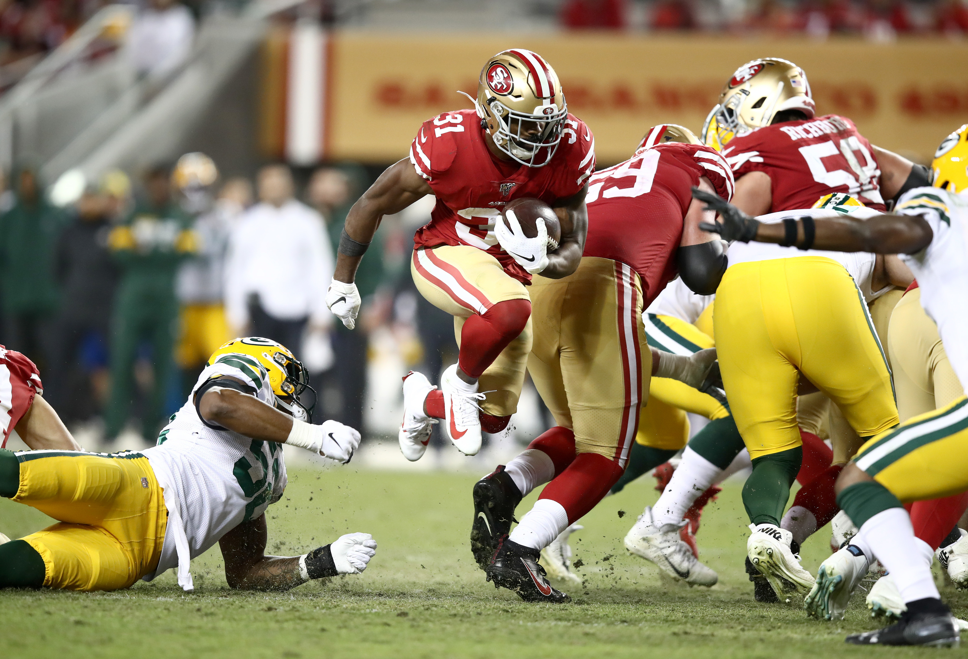 Raheem Mostert carries 49ers past Packers to Super Bowl LIV - Los