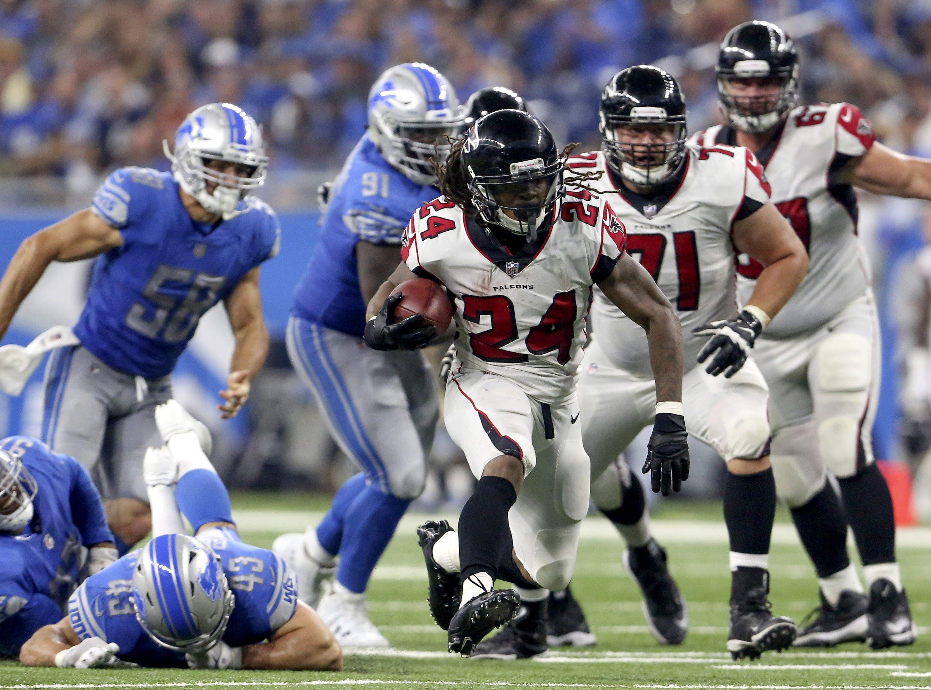 Points and Highlights: Atlanta Falcons 6-20 Detroit Lions in NFL
