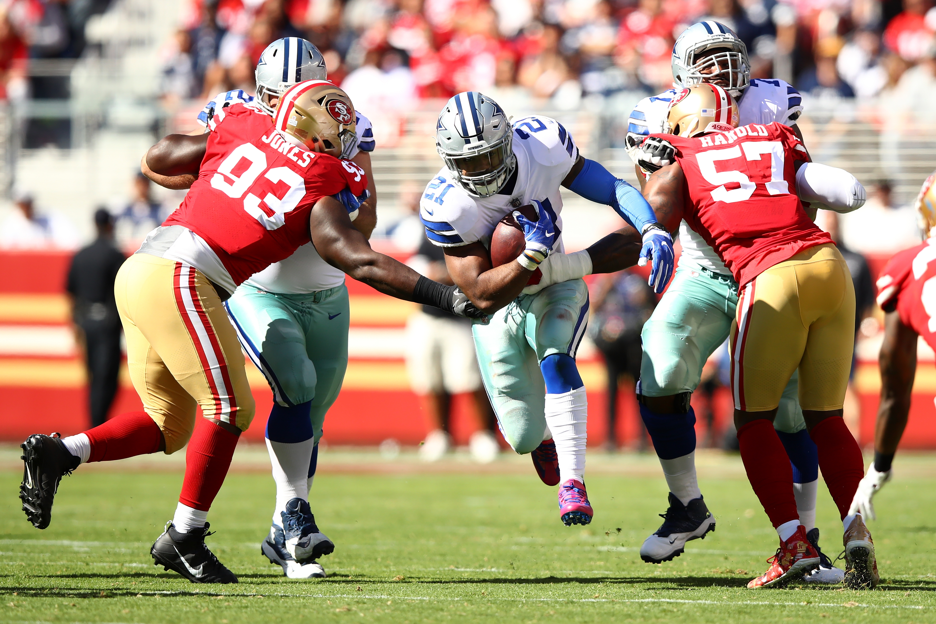 Cowboys vs. 49ers: Highlights, game tracker and more