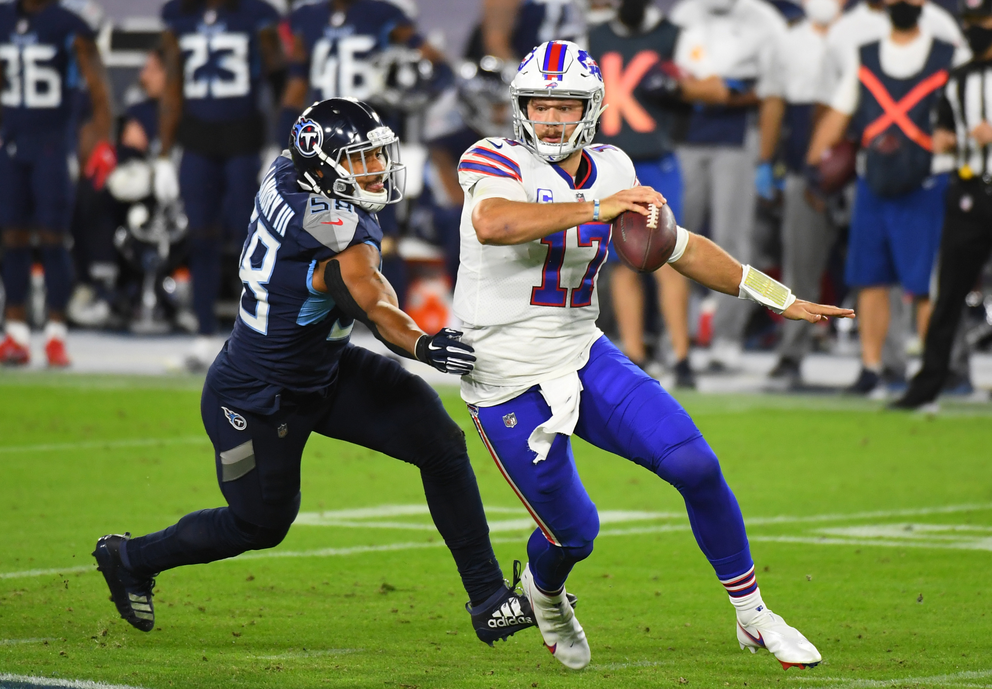 NFL on X: Josh Allen is heading into year 5 in the NFL and the