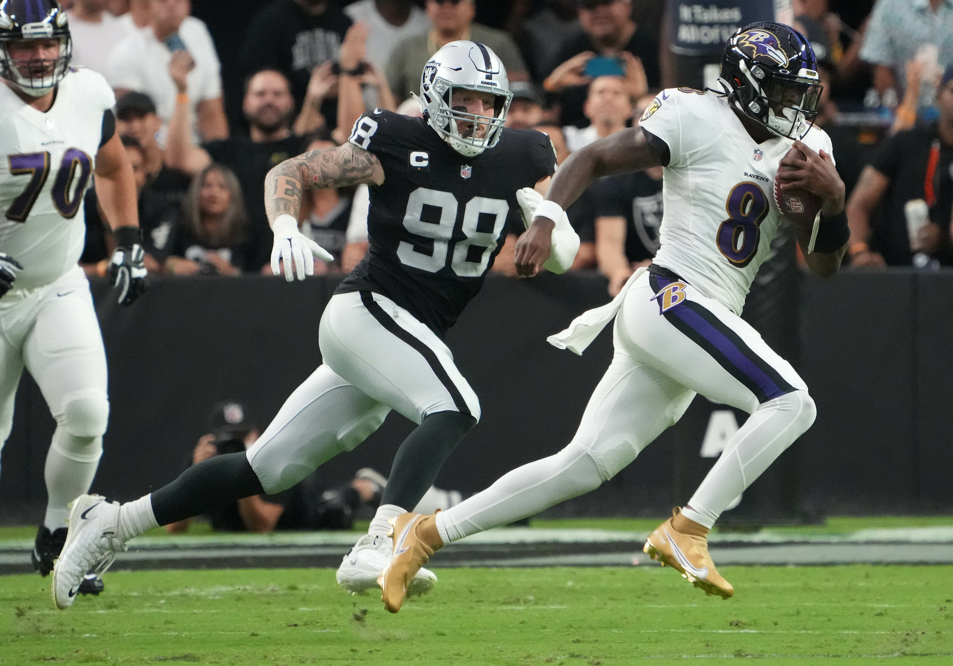 Las Vegas Raiders: Studs and duds from wild win over Ravens in Week 1