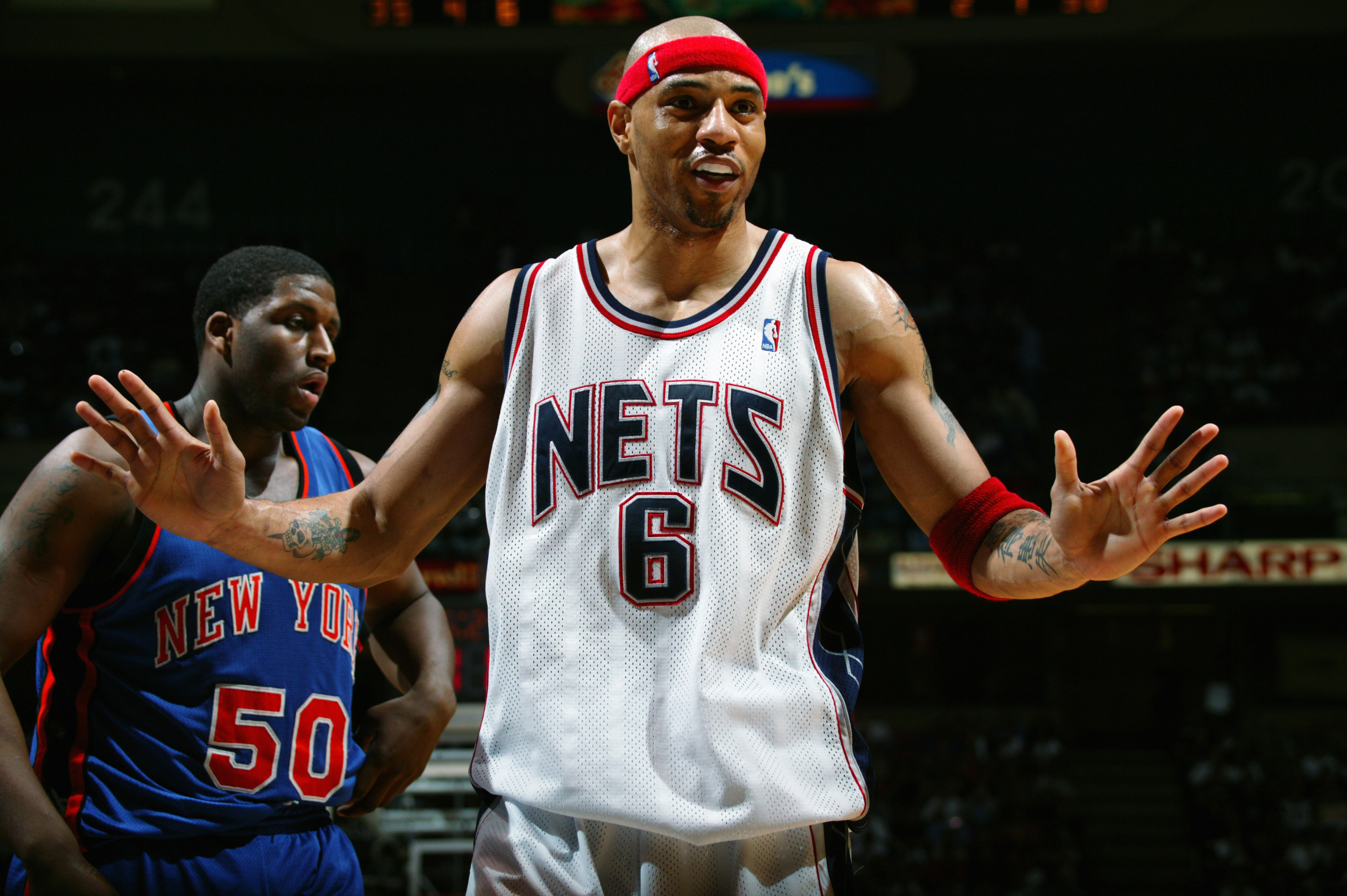 Vince Carter of the New Jersey Nets during the 2008 NBA Europe