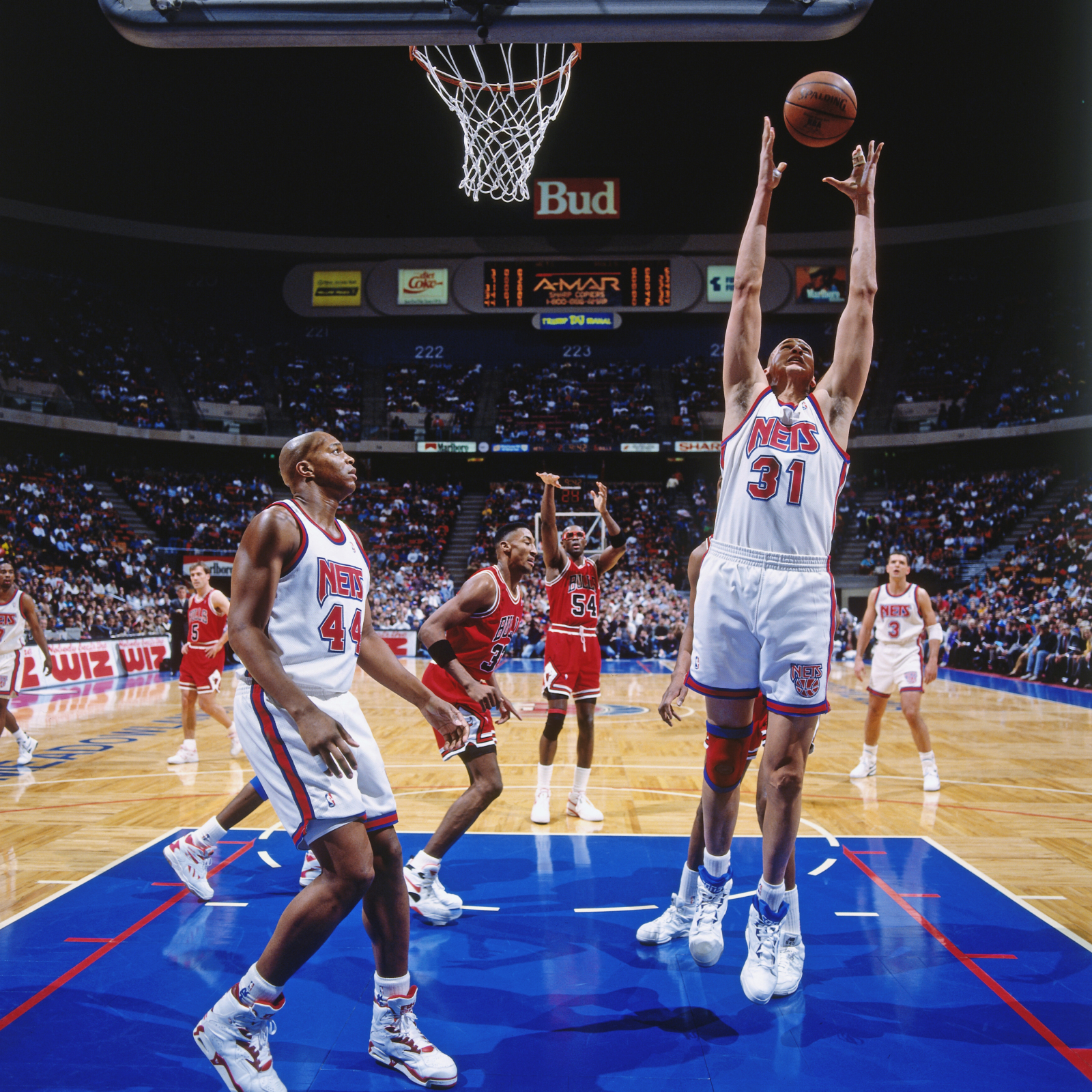 115 New Jersey Nets 1996-97  Brooklyn nets, Nba arenas, New jersey