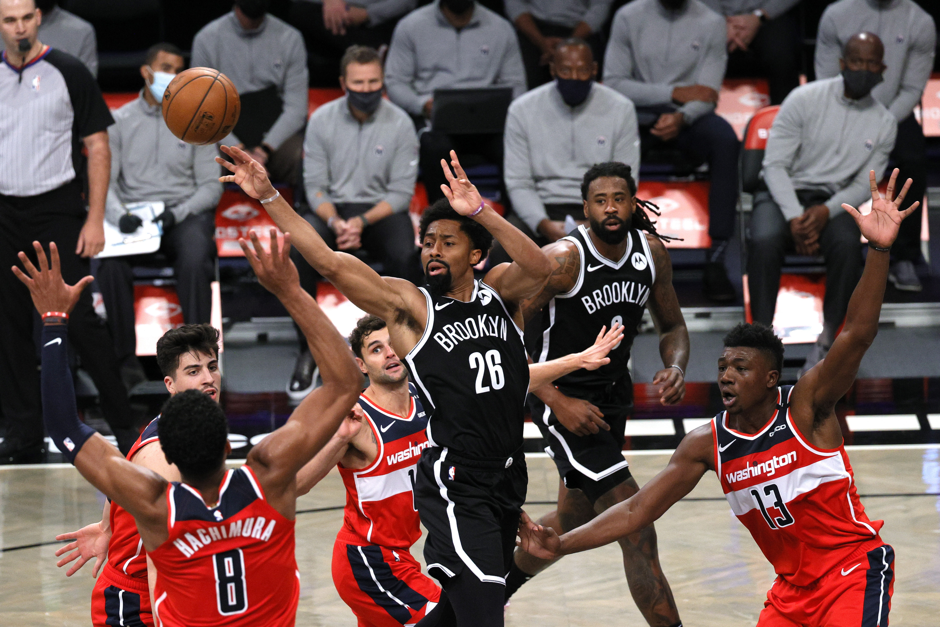 Spencer Dinwiddie joins list of Nets missing NBA's return