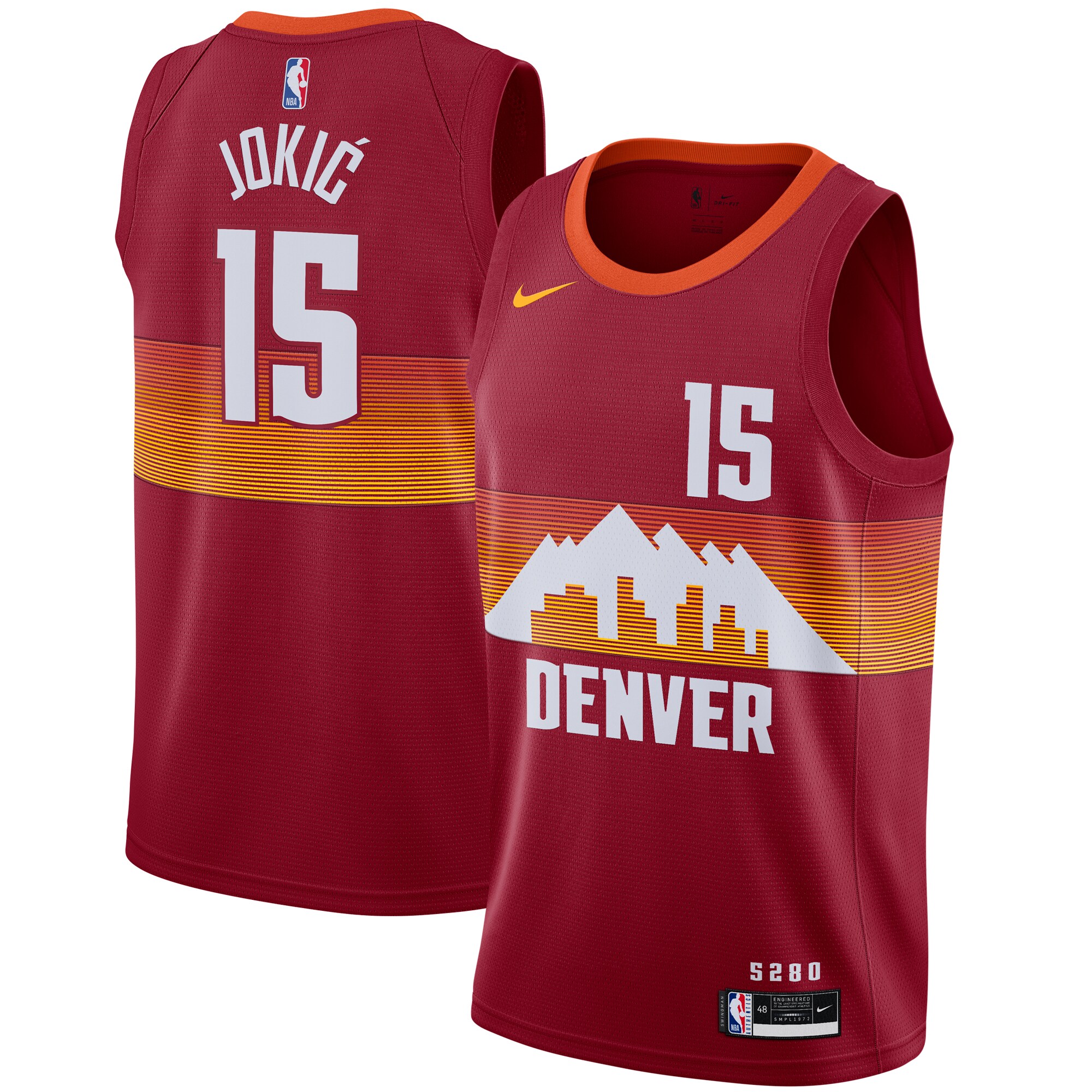 Denver Nuggets to debut Flatirons Red City Edition jersey against Los  Angeles Clippers on Christmas