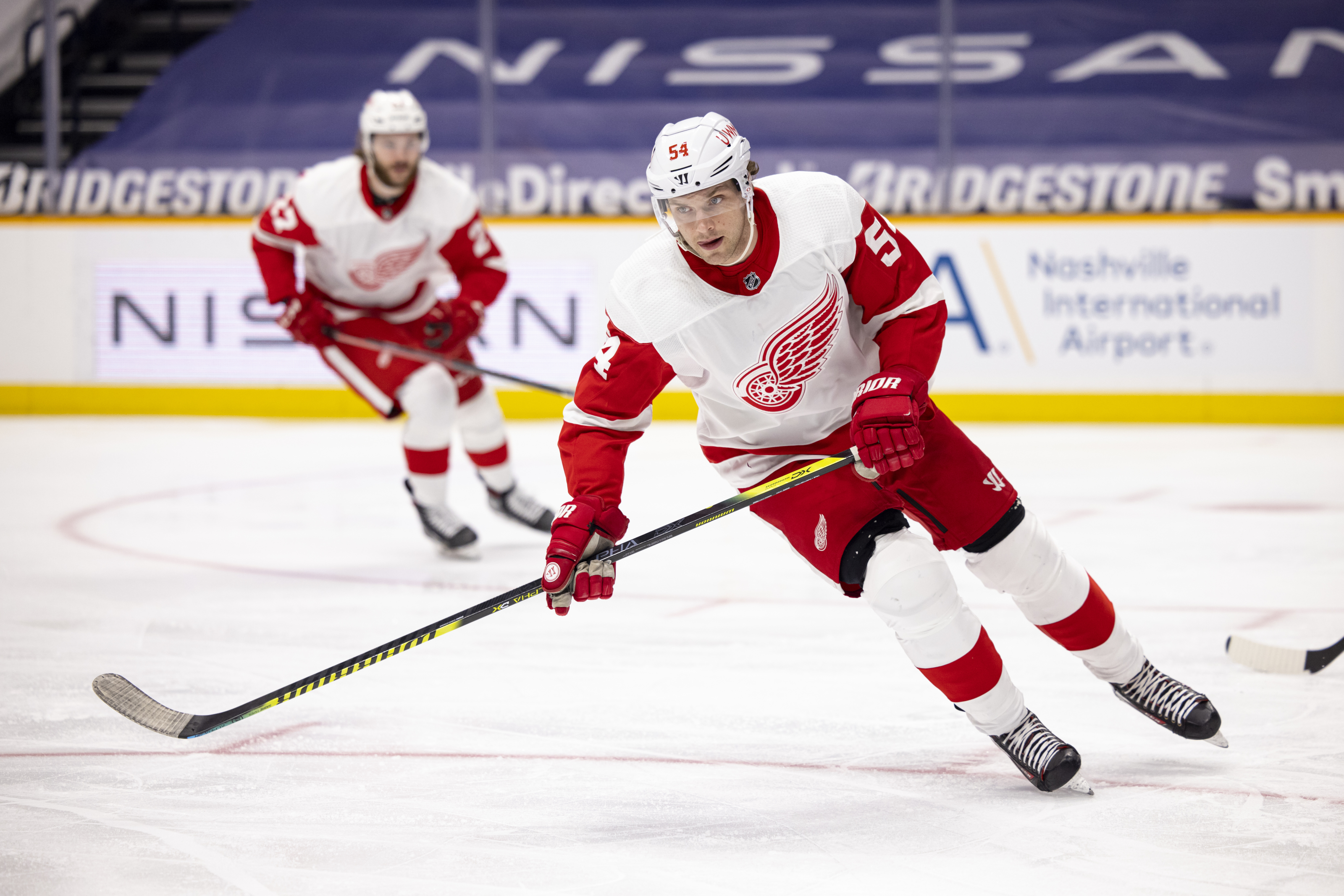 Evgeny Svechnikov returns to Red Wings lineup, replacing injured