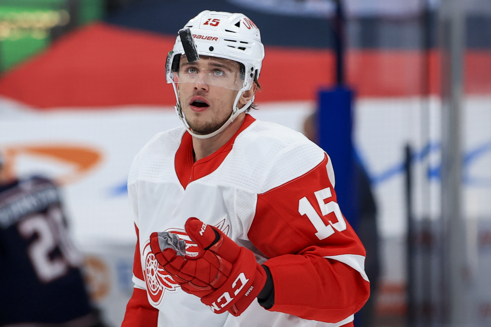 Jakub Vrana should provide a huge boost to the Wings upon his