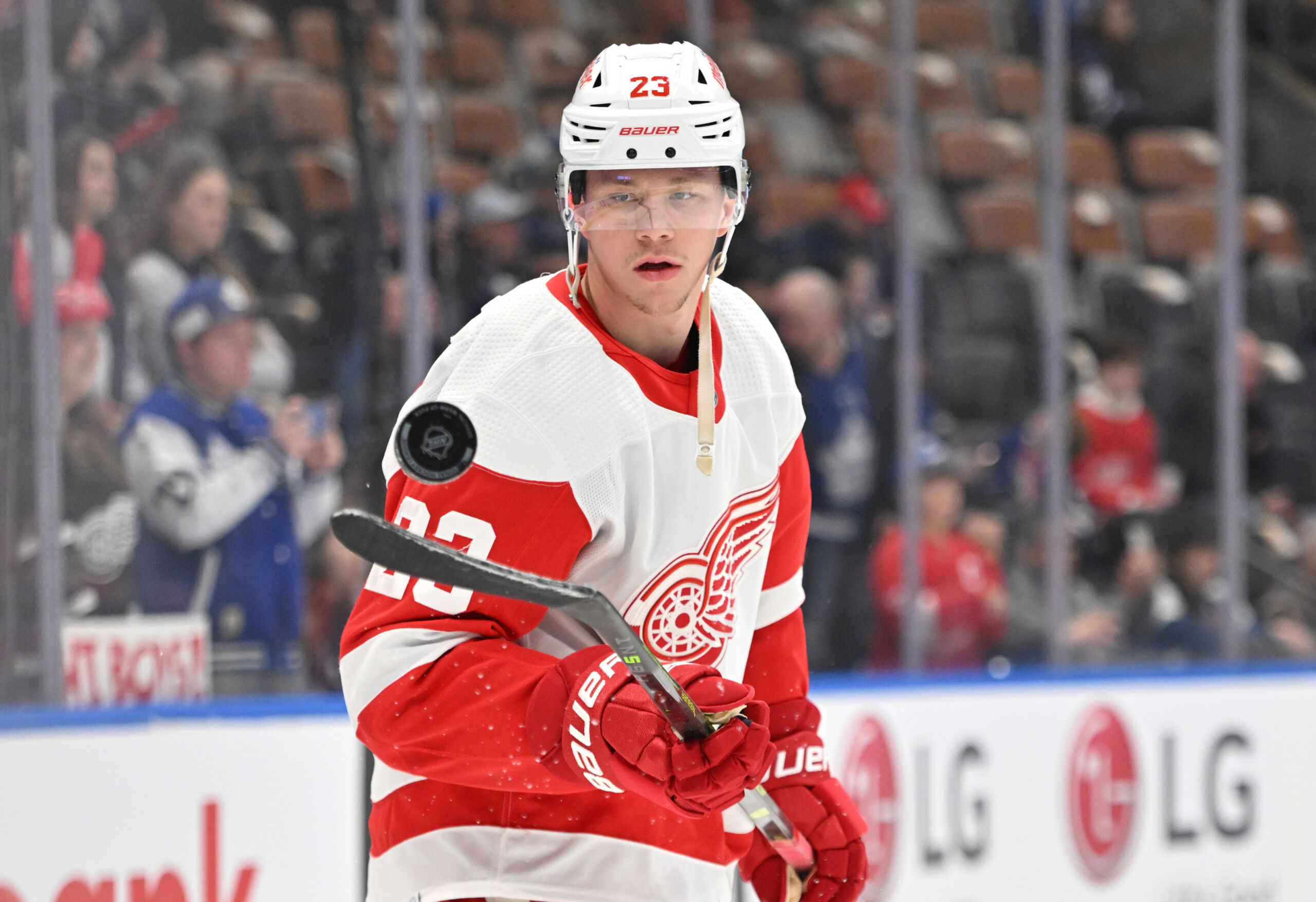 Make Way for Red Wings Rookie Lucas Raymond - The Hockey News