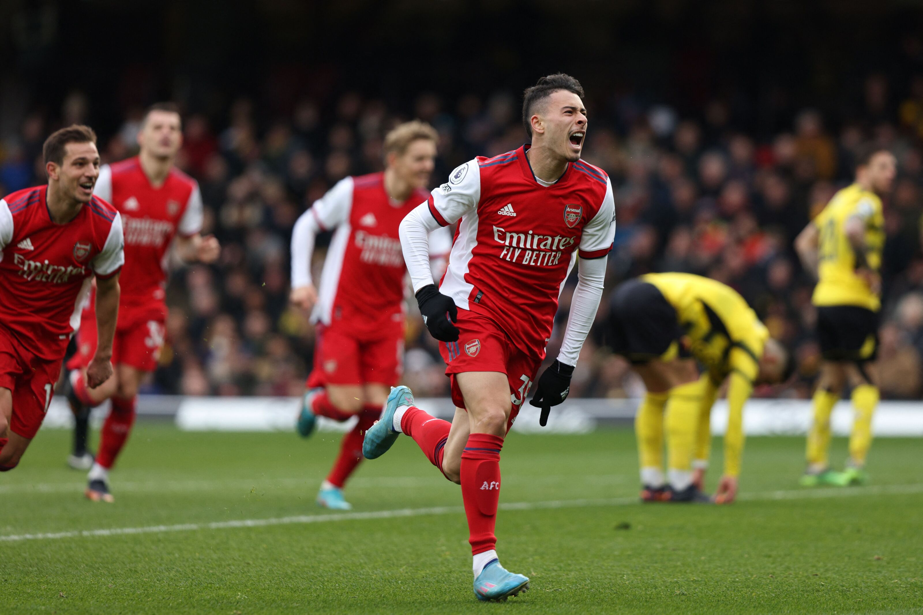 Arsenal player ratings vs Watford Gunners go fourth with 3-2 win