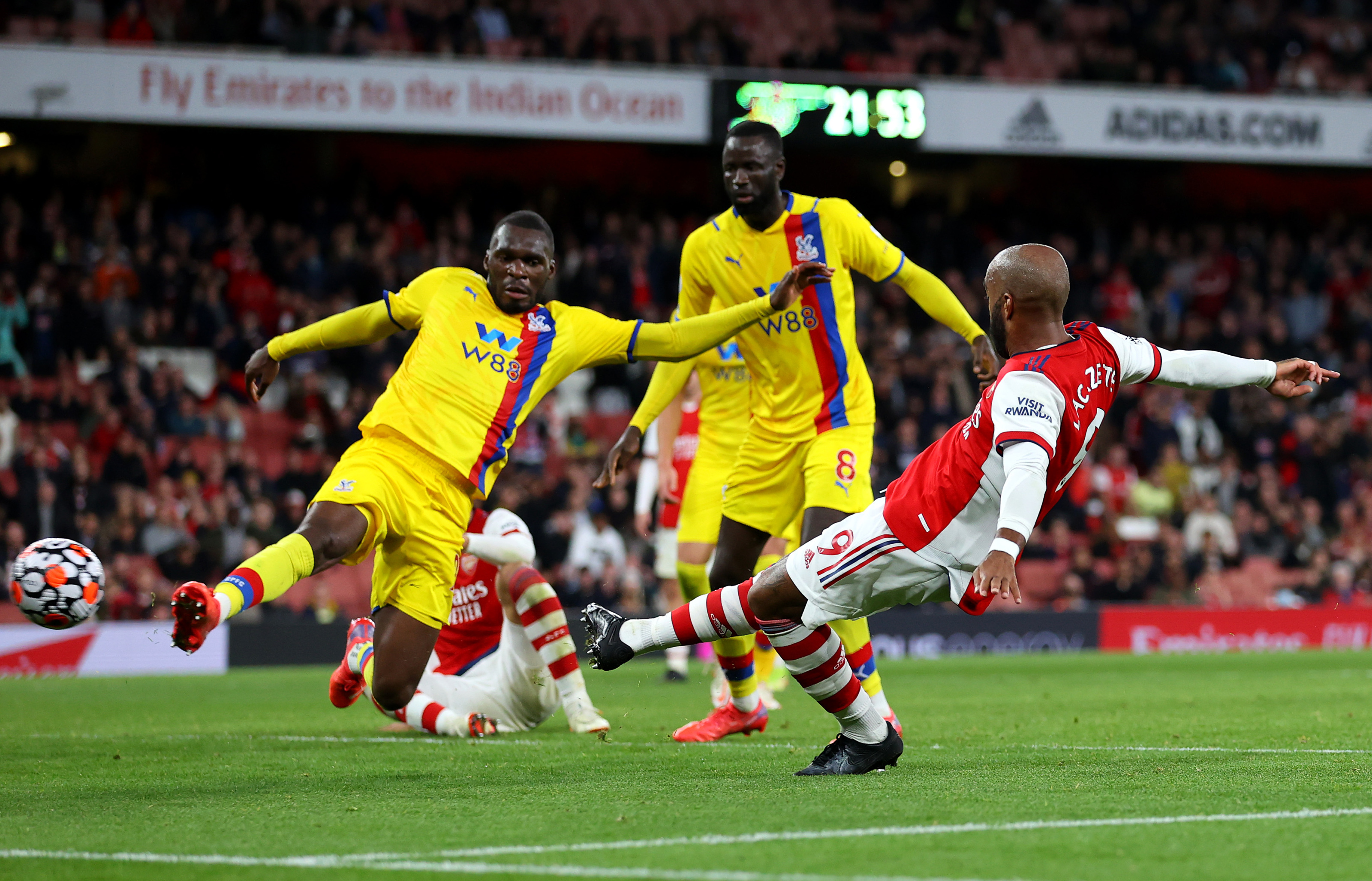 Arsenal player ratings vs Crystal Palace Lacazette snatches 2-2 draw