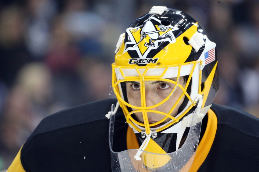 NHL - First look at Marc-Andre Fleury in his new Chicago