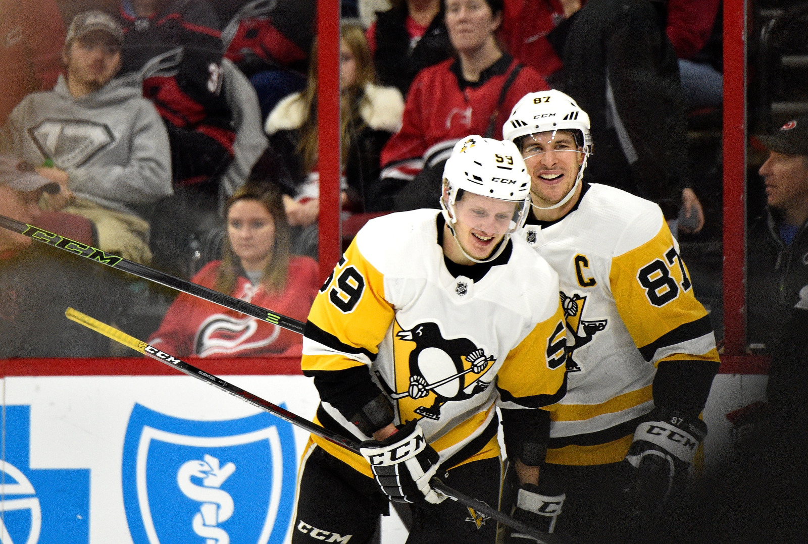 Ludvig and Shea Add Different Dimensions to Penguins' Defensive