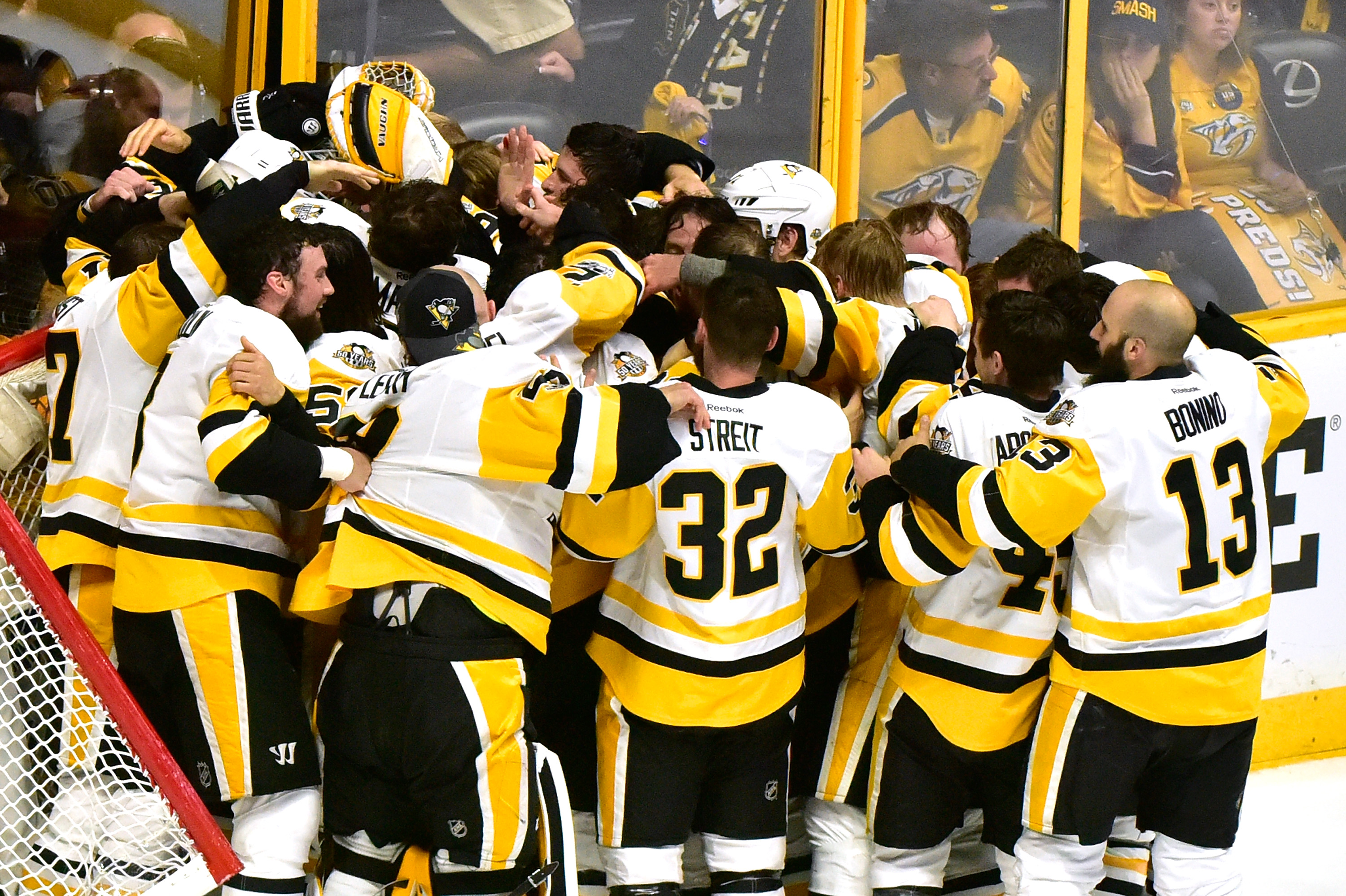 Reebok Kris Letang Pittsburgh Penguins Premier Jersey - Third - Mens