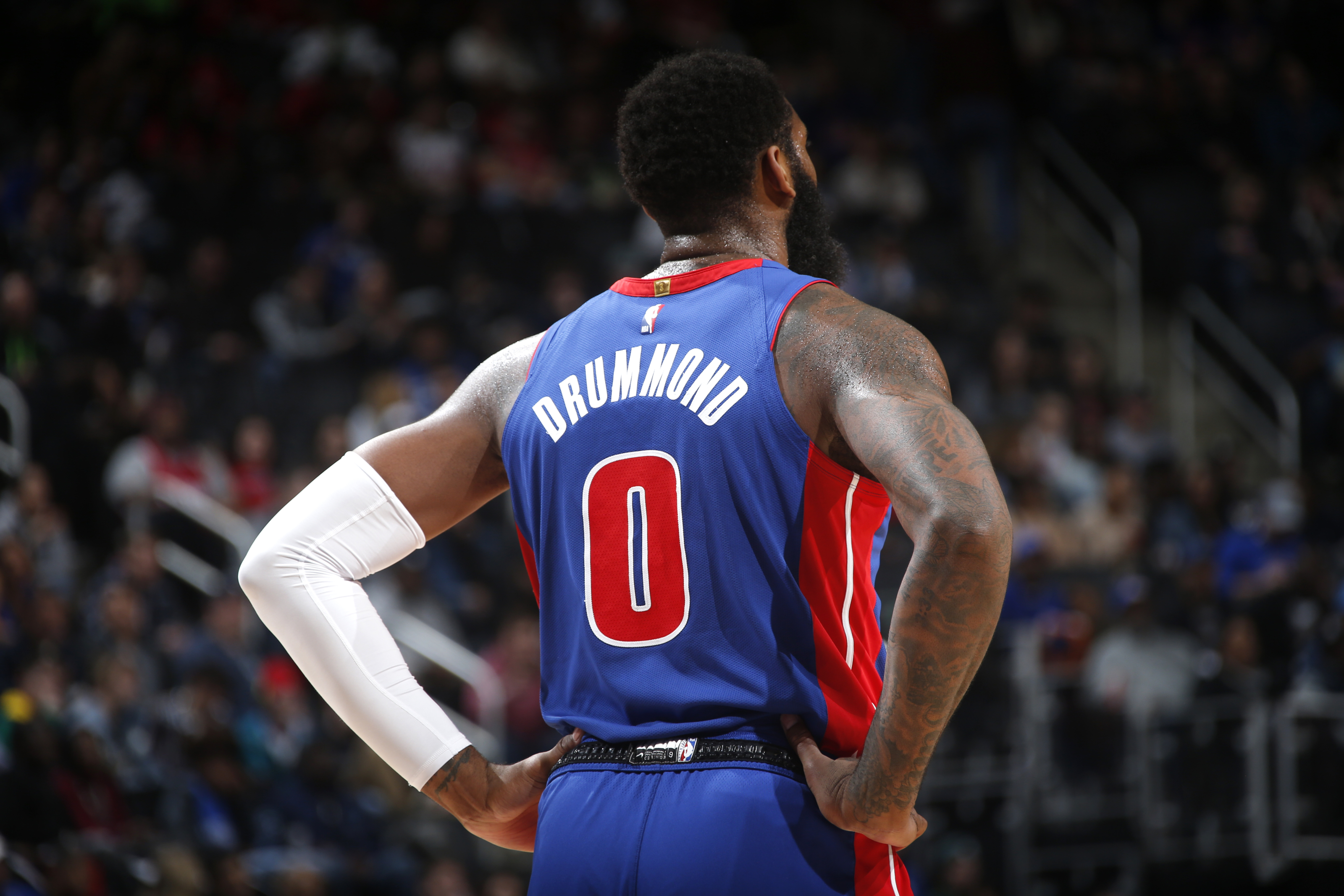 Andre Drummond - Detroit Pistons - Kia NBA Tip-Off 2018 - Game