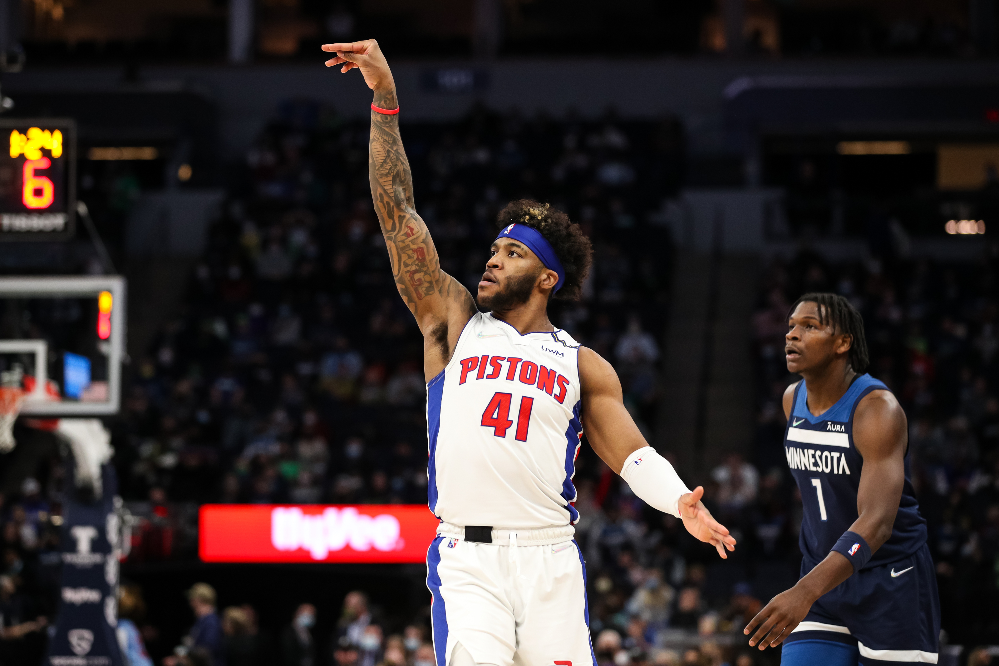 Pistons' Saddiq Bey finished among the all-time rookie leaders in 3s