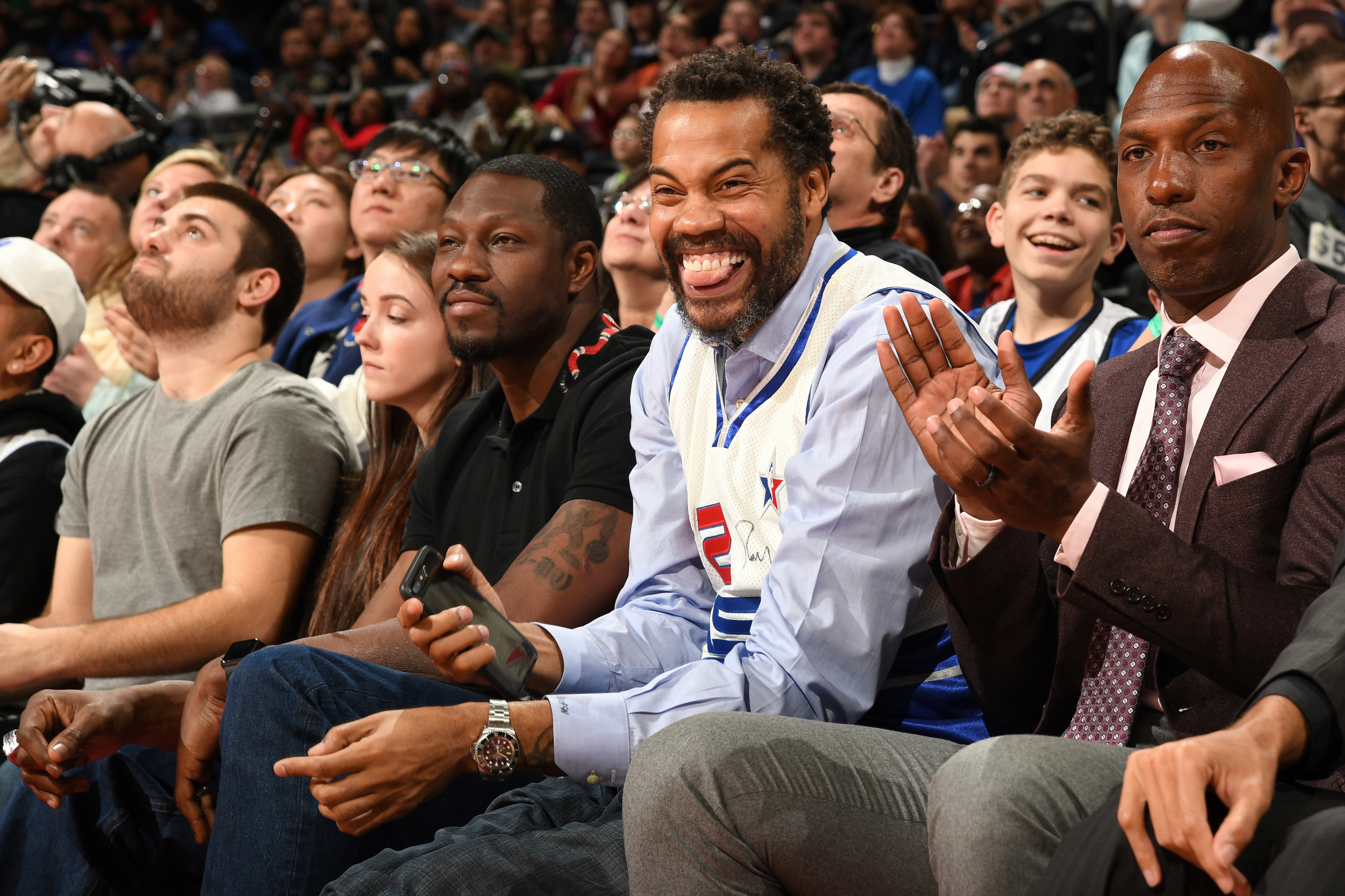 Rasheed Wallace of the Detroit Pistons arrives with his championship  News Photo - Getty Images