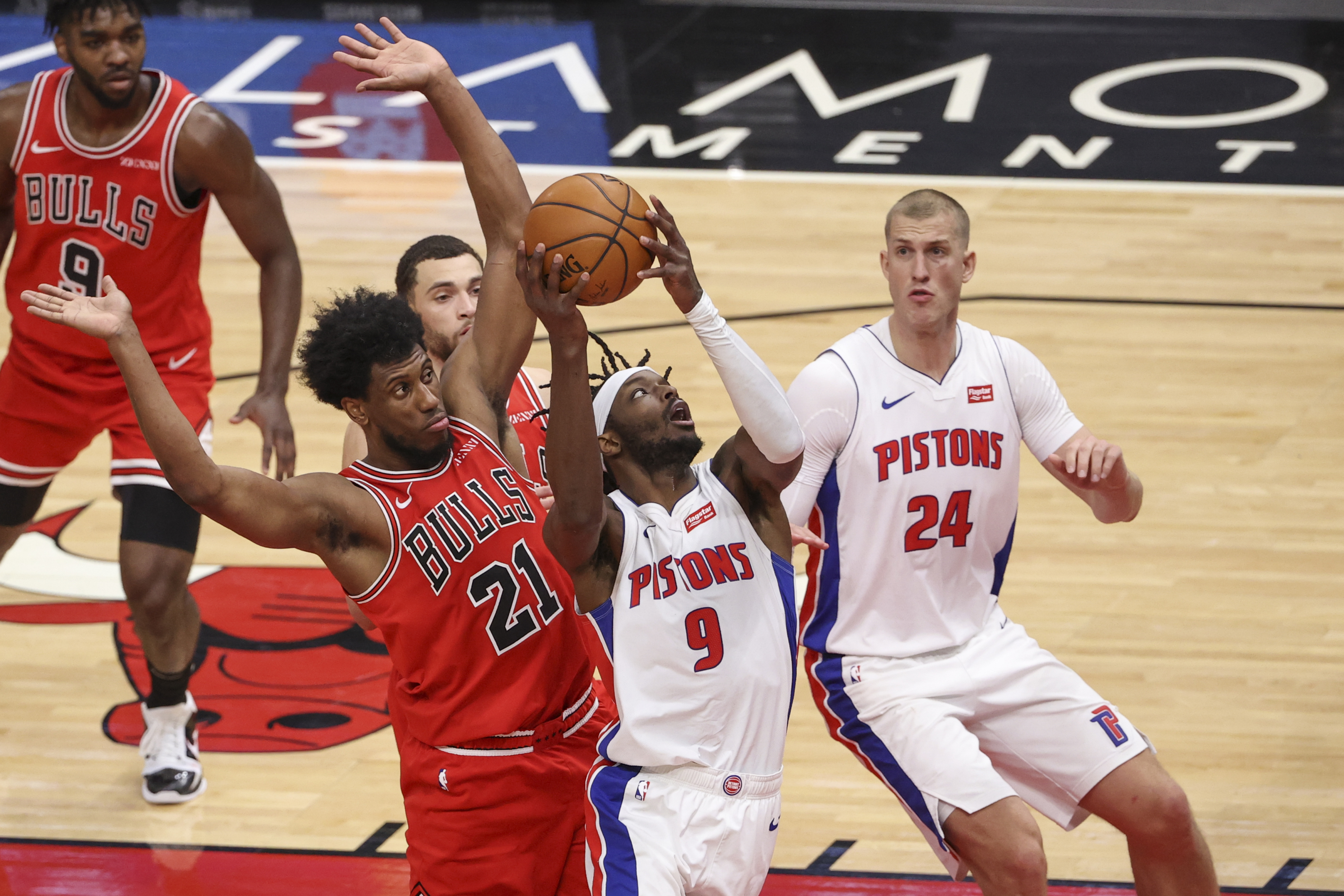 Jerami Grant, starring for lowly Pistons, intent on building what