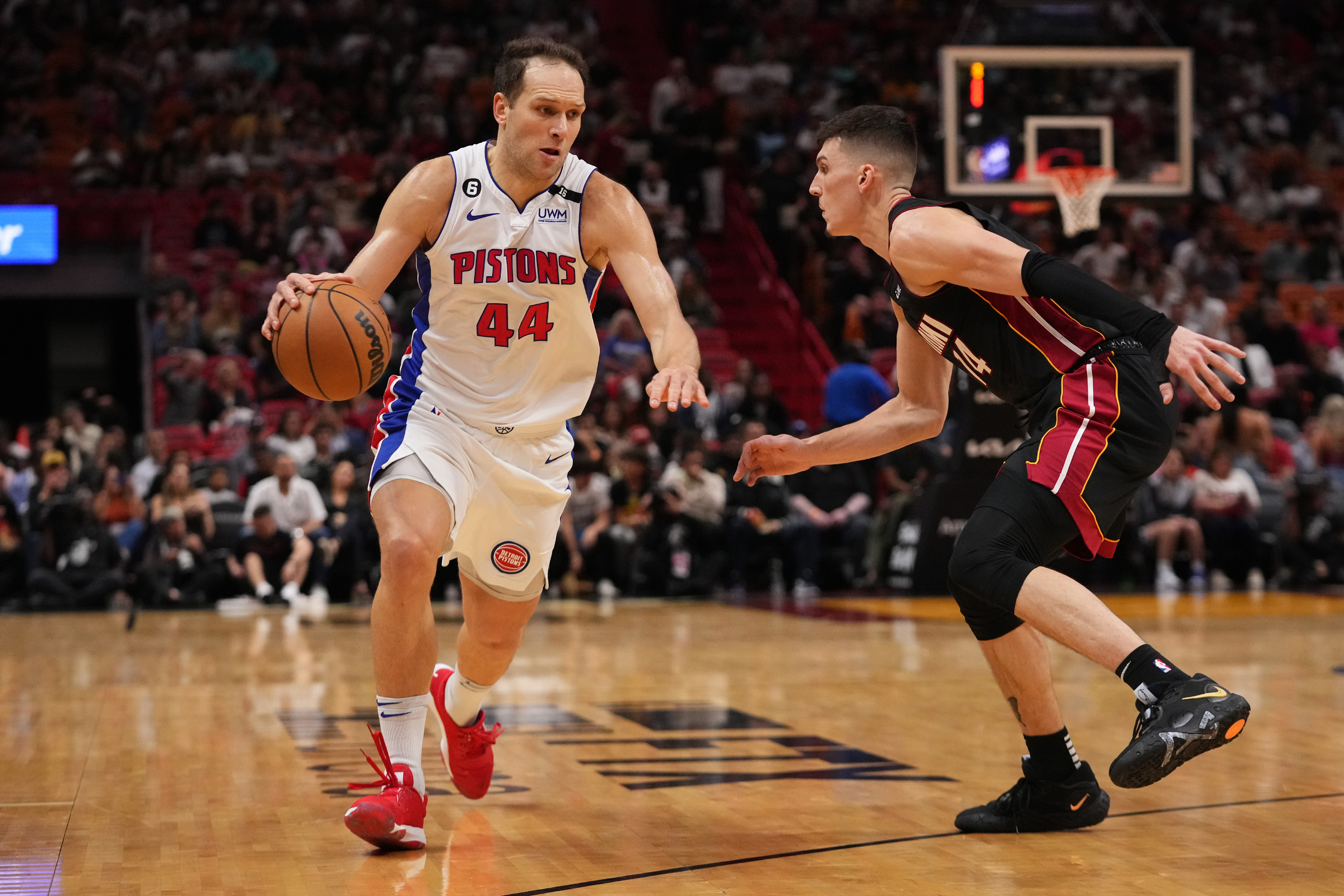 Bojan Bogdanovic 'super excited' to play with Pistons' young core
