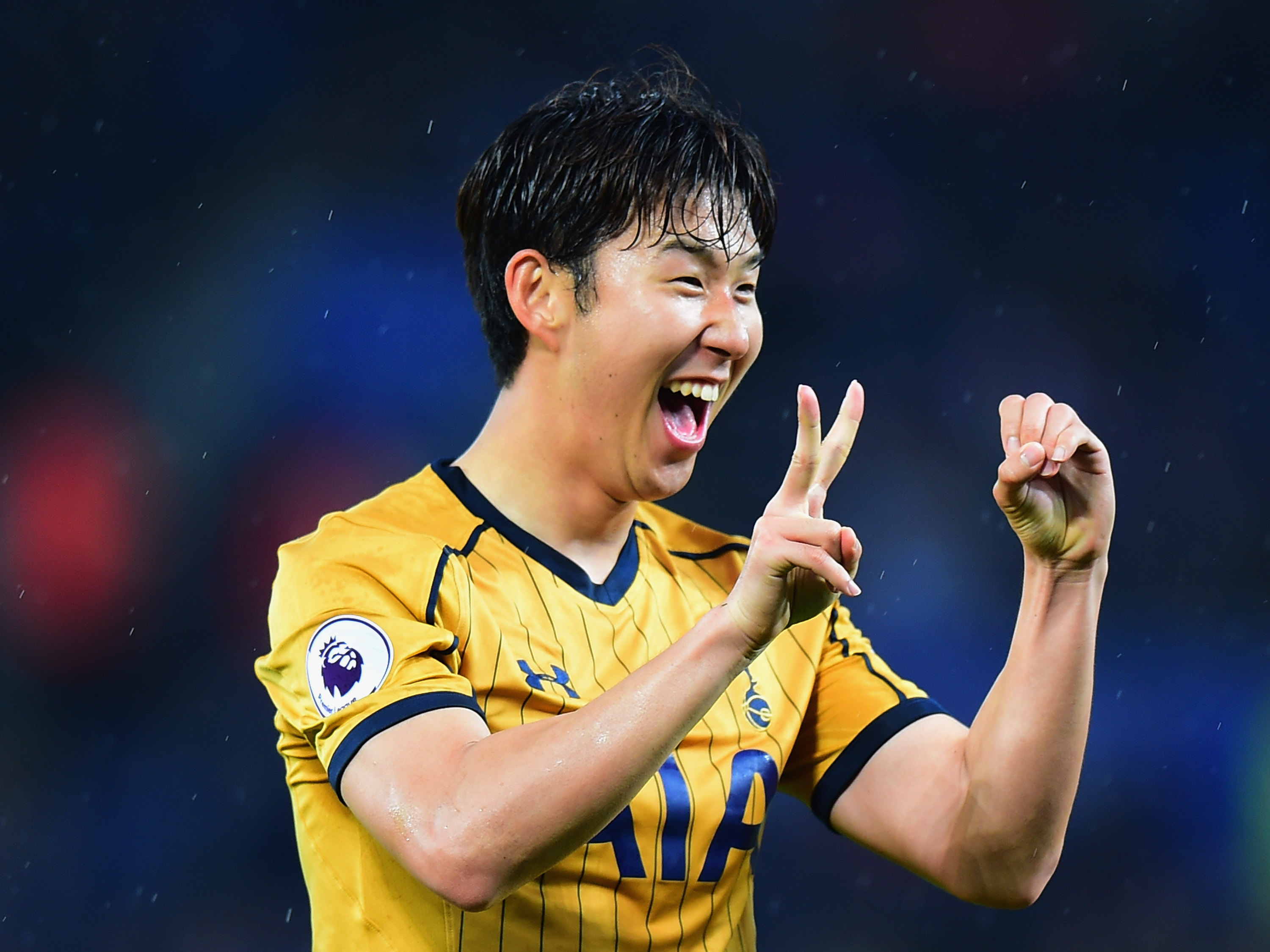 Heung-Min Son of Tottenham Hotspur during the Tottenham Hotspur News  Photo - Getty Images