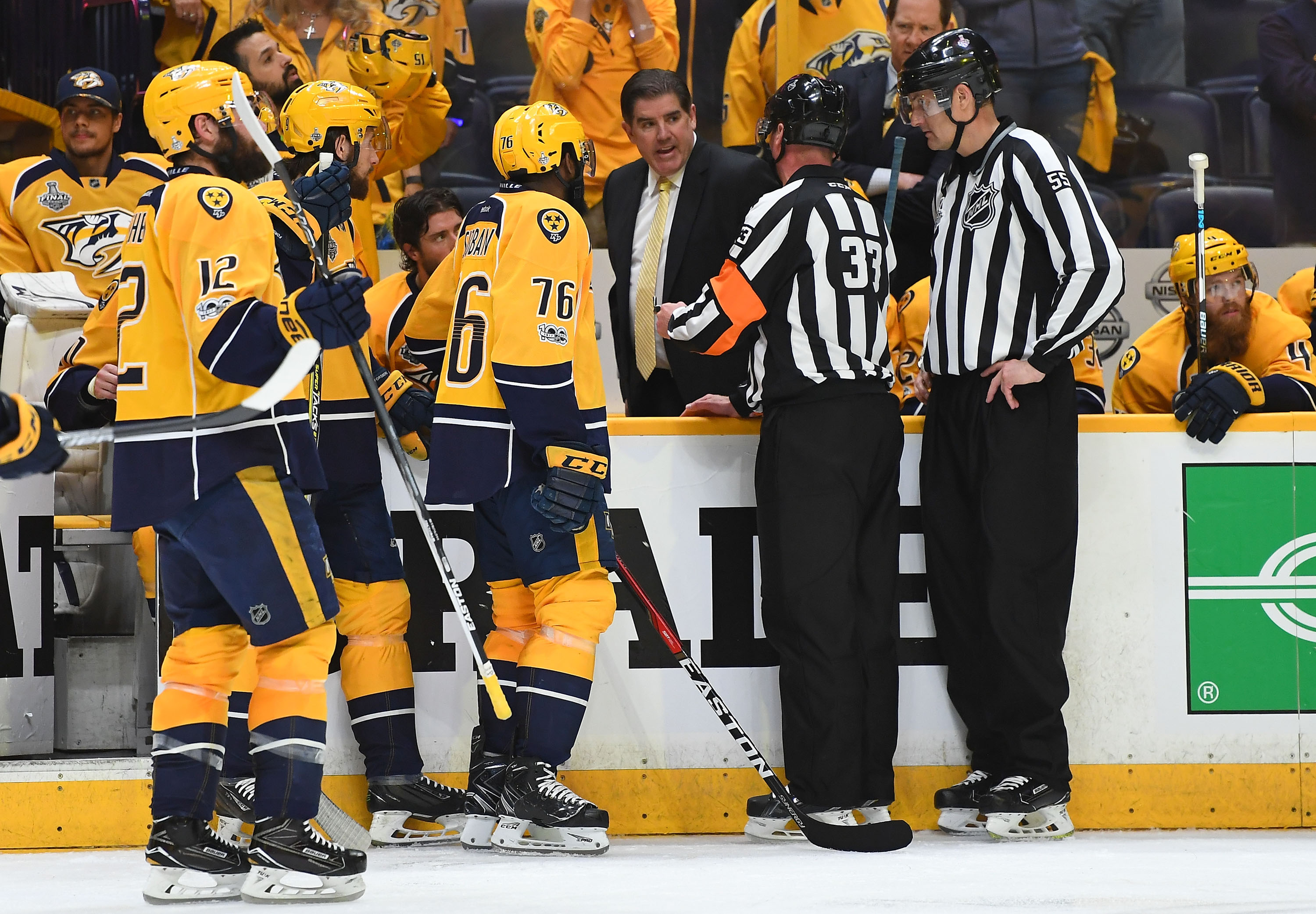The NHL offsides challenge already took away a goal in the Stanley Cup  Final 