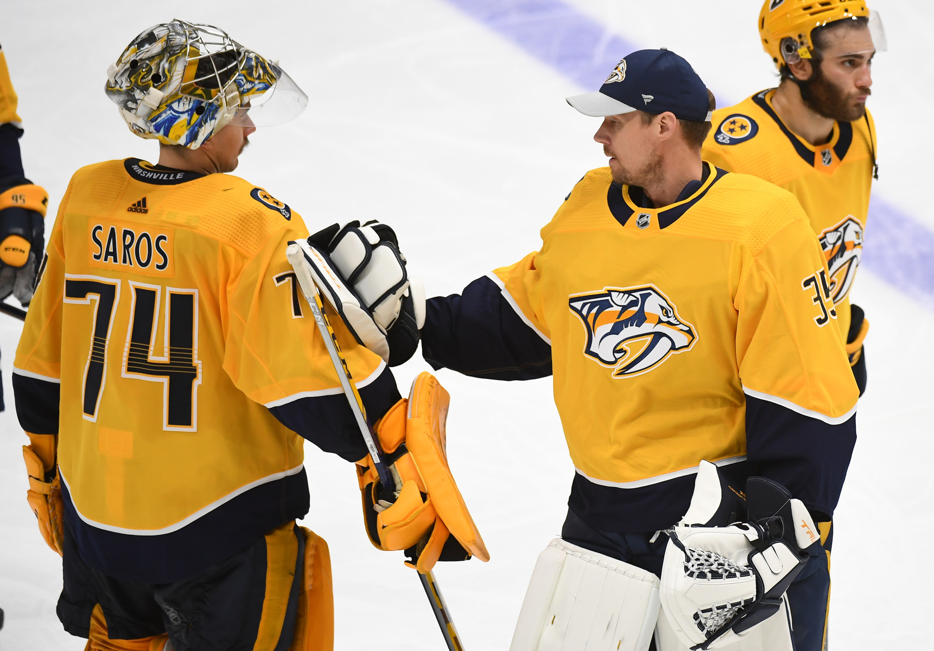 Saros figuring things out at right time for Predators