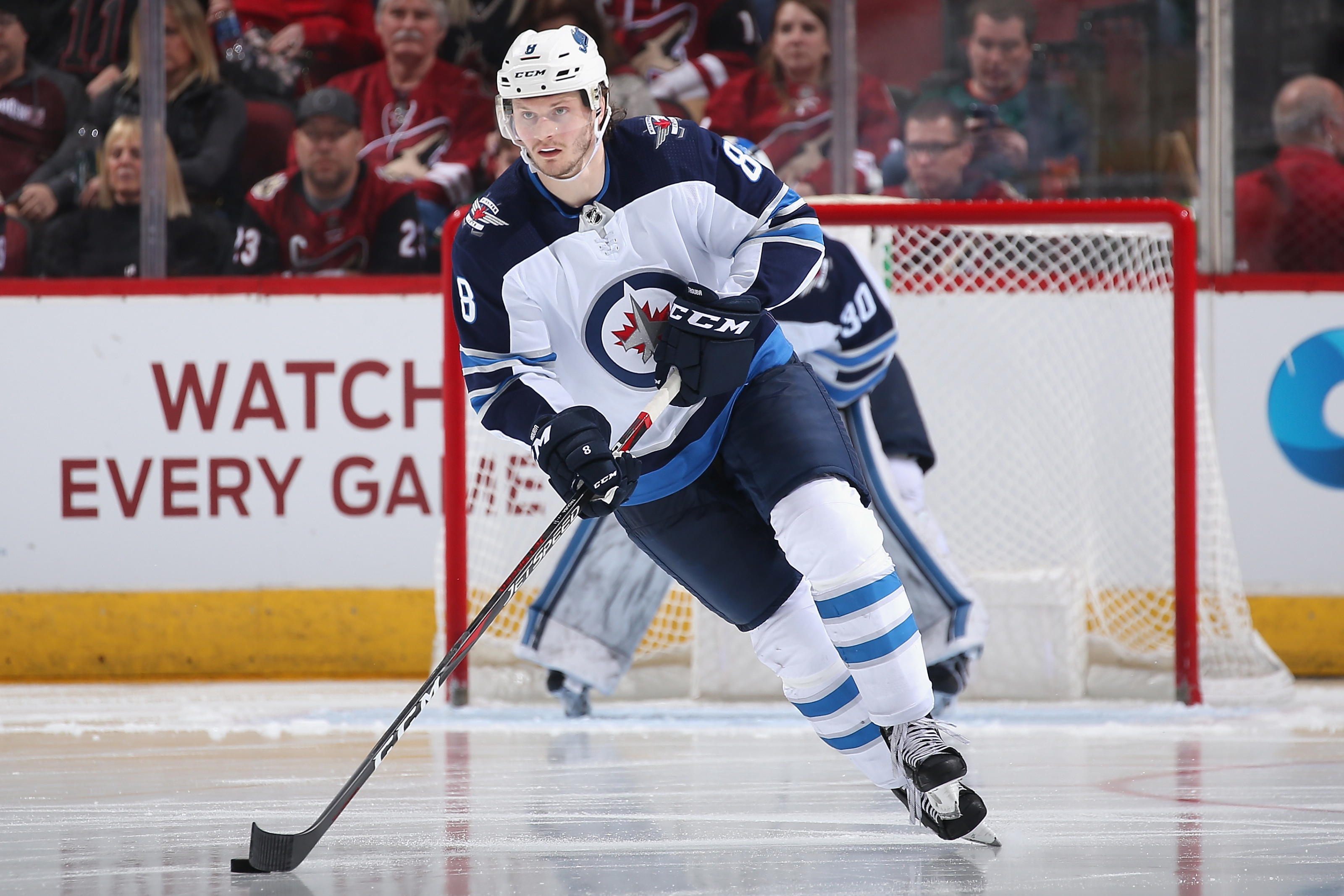 Jets' Jacob Trouba thriving on right side after long battle