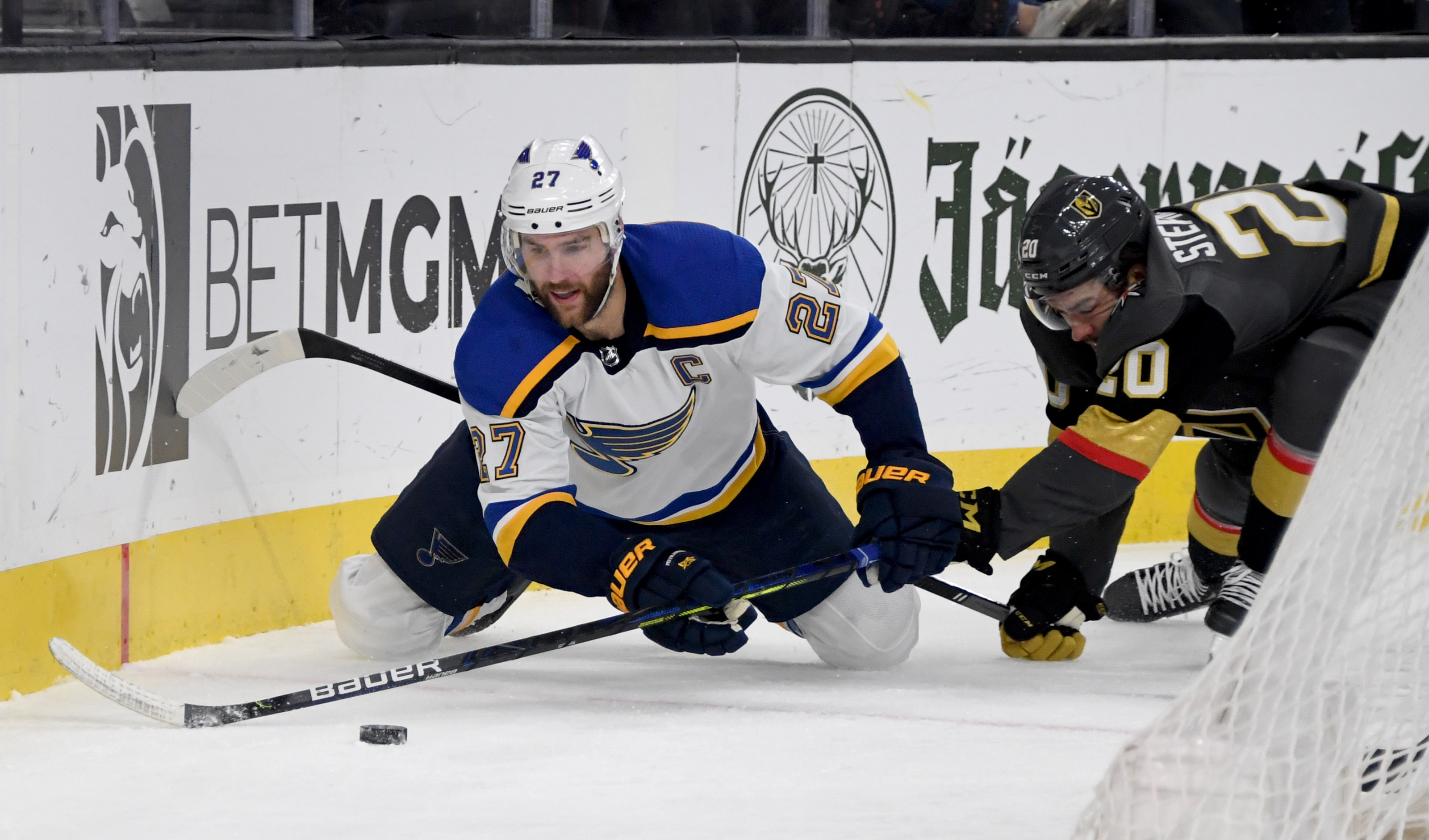 Golden Knights' Alex Pietrangelo gives new meaning to sacrifice