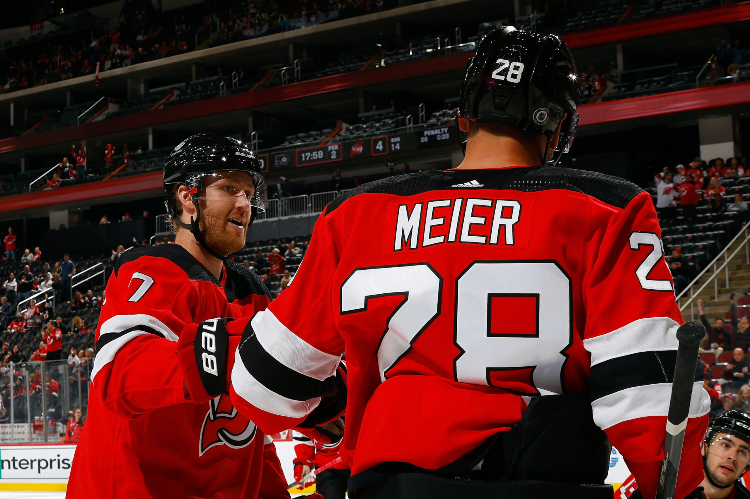 New Jersey Devils defeat Montreal Canadiens 4-2