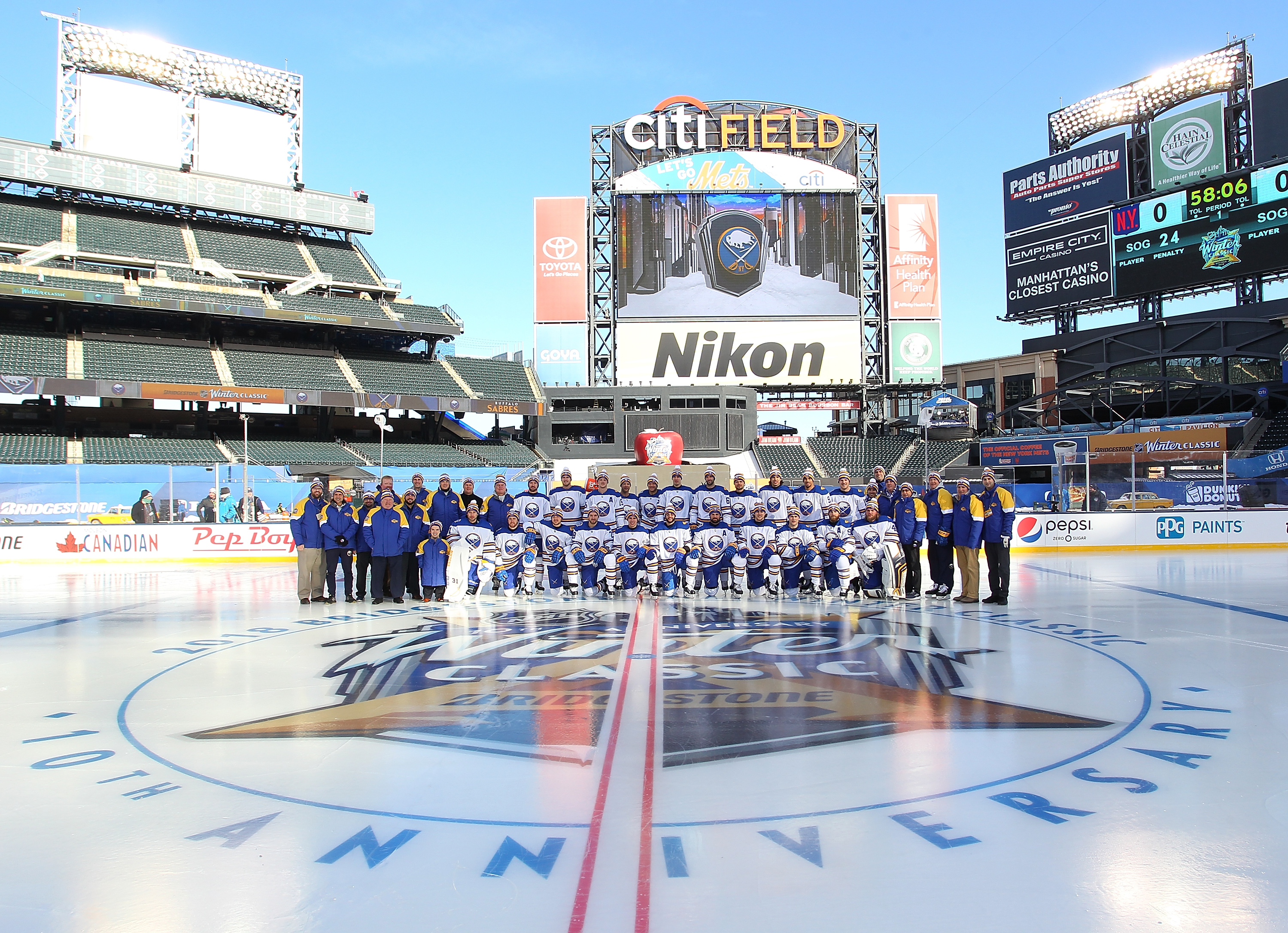 NHL Winter Classic 2018 TV: What time, channel is Buffalo Sabres vs. New  York Rangers? (1/1/18) NHL Schedule 